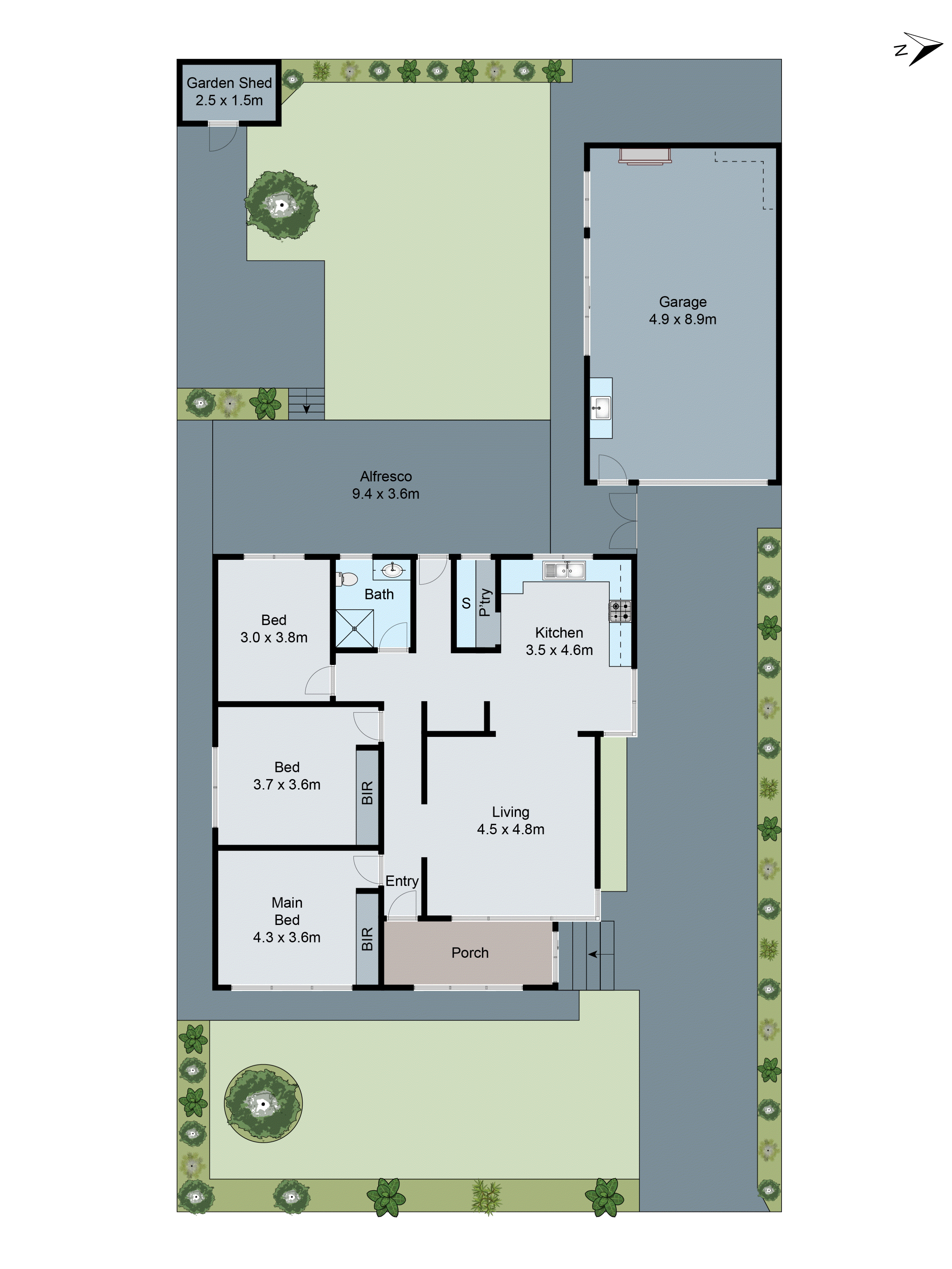 223 Anakie Road, Bell Post Hill VIC 3215 - Floorplan