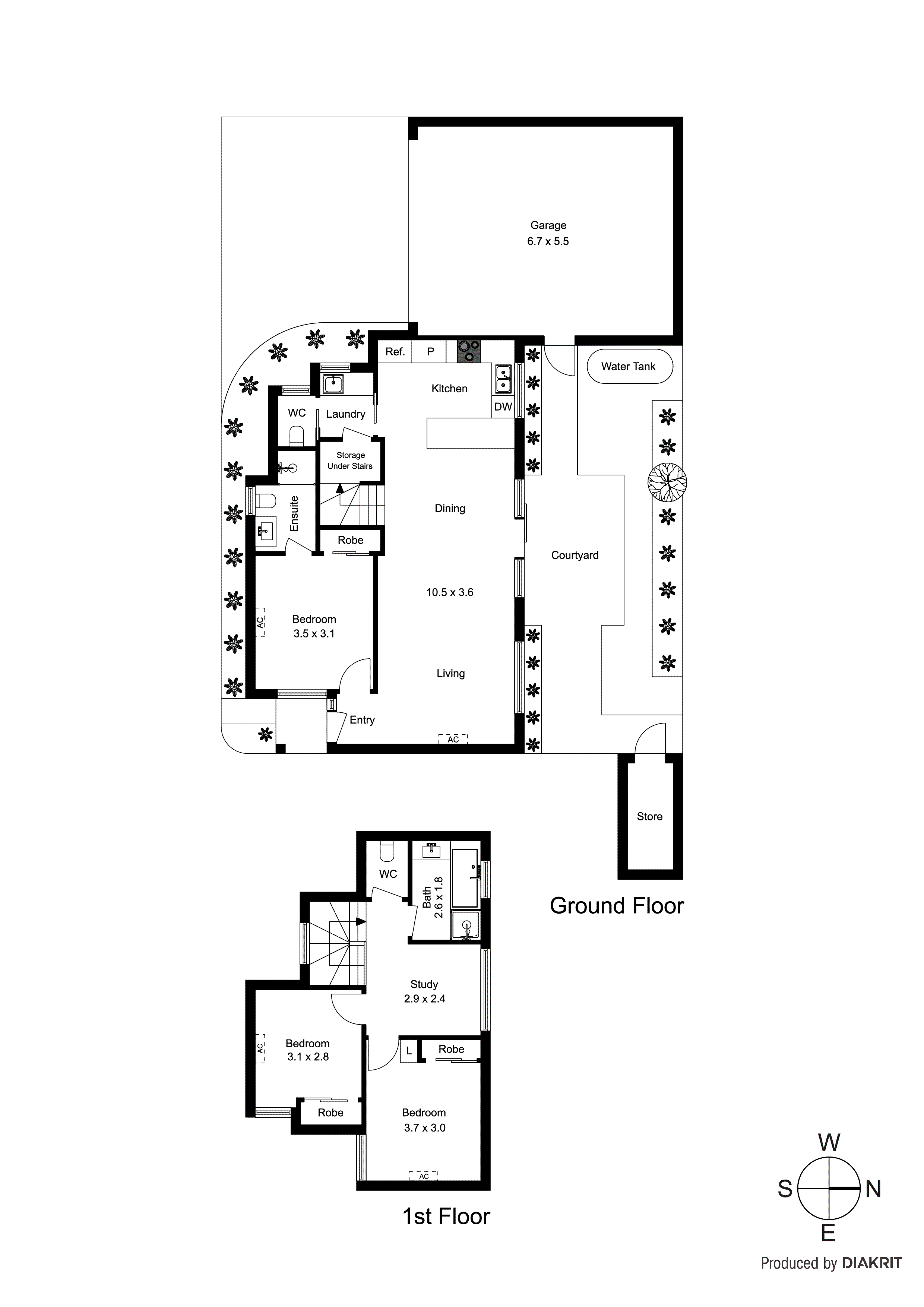 2/23 Barry Street, Seaford VIC 3198 - Floorplan