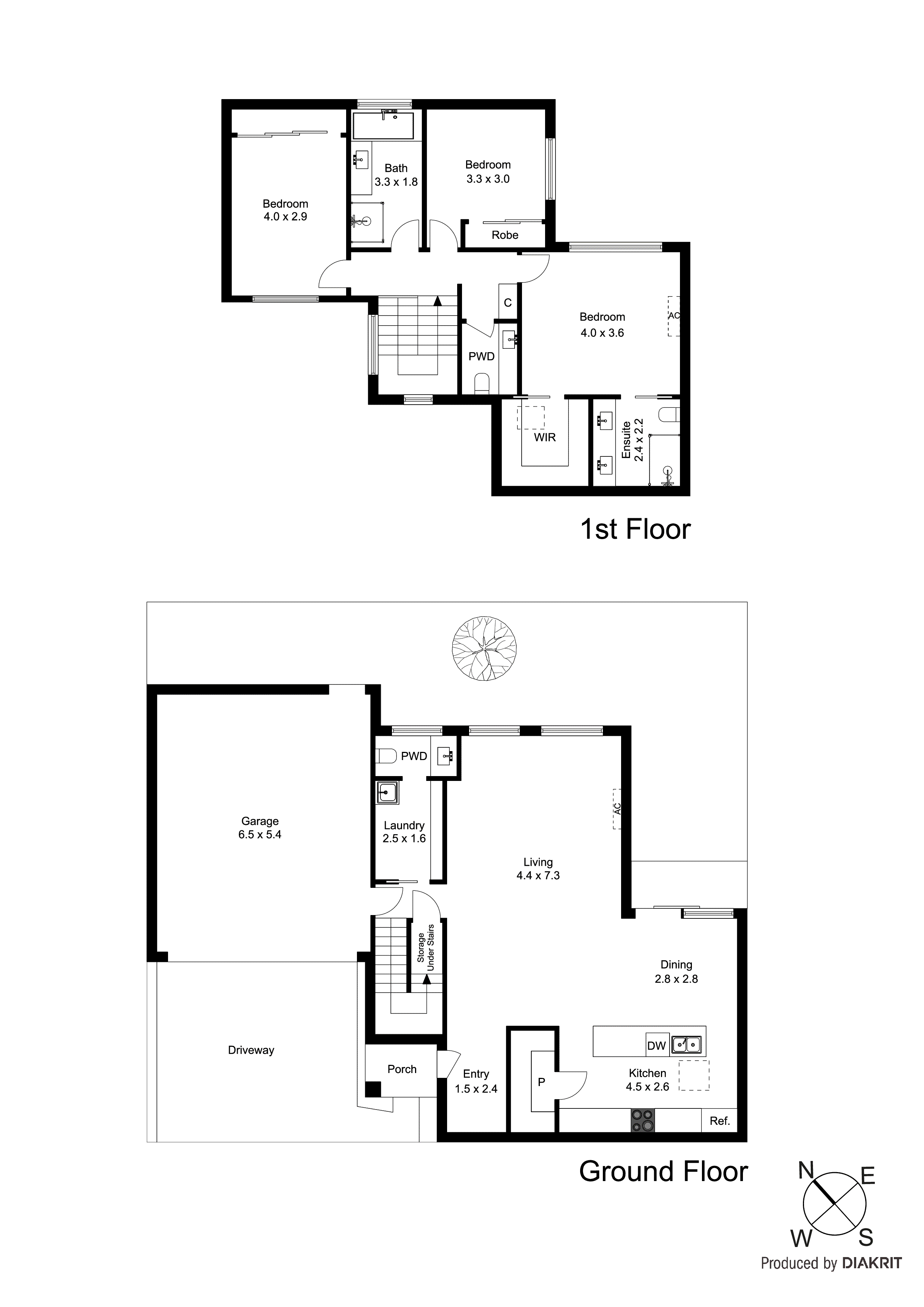 2/23 Burrawong Avenue, Seaford VIC 3198 - Floorplan