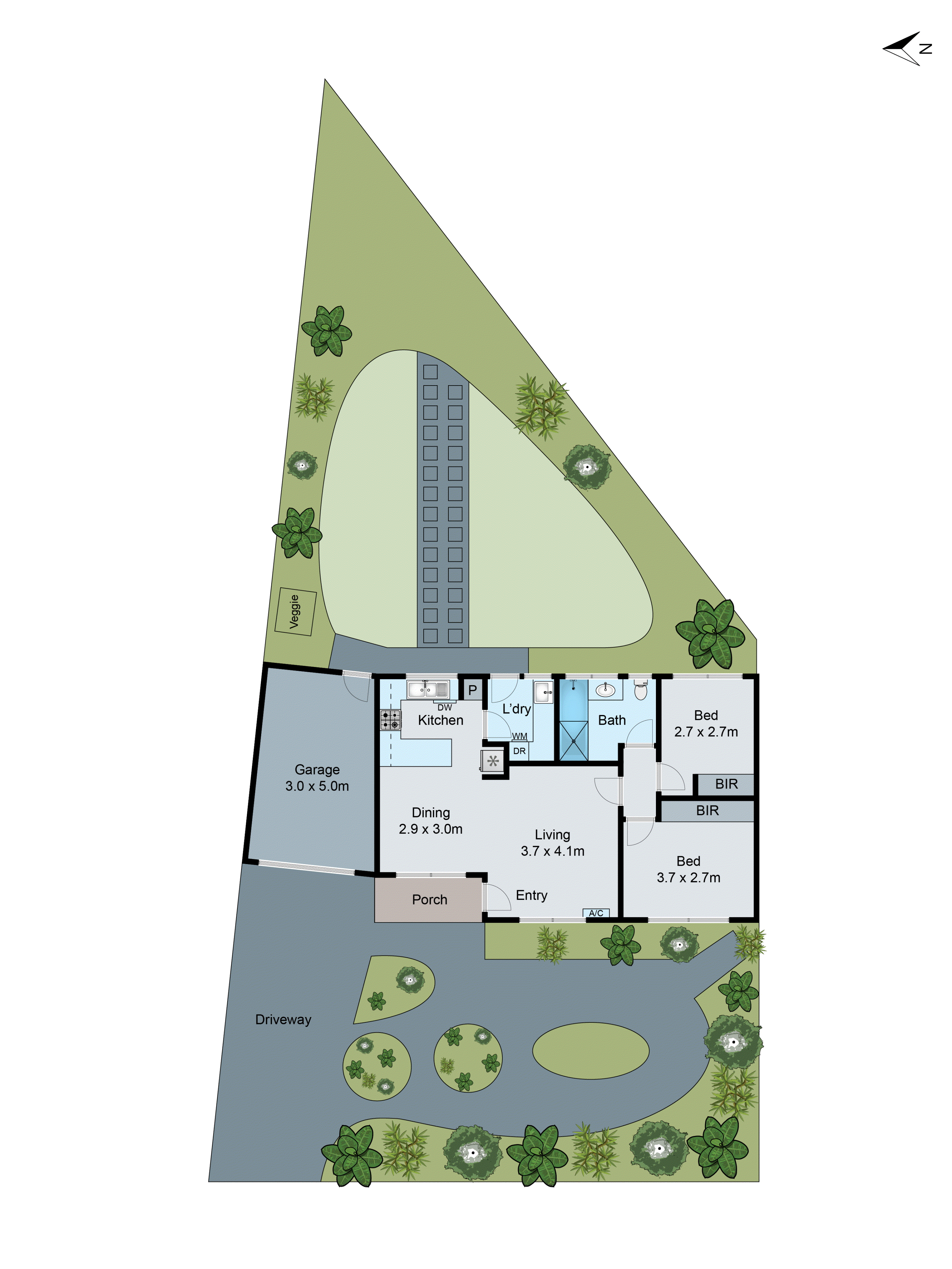 2/23 Dalyston Street, Grovedale VIC 3216 - Floorplan