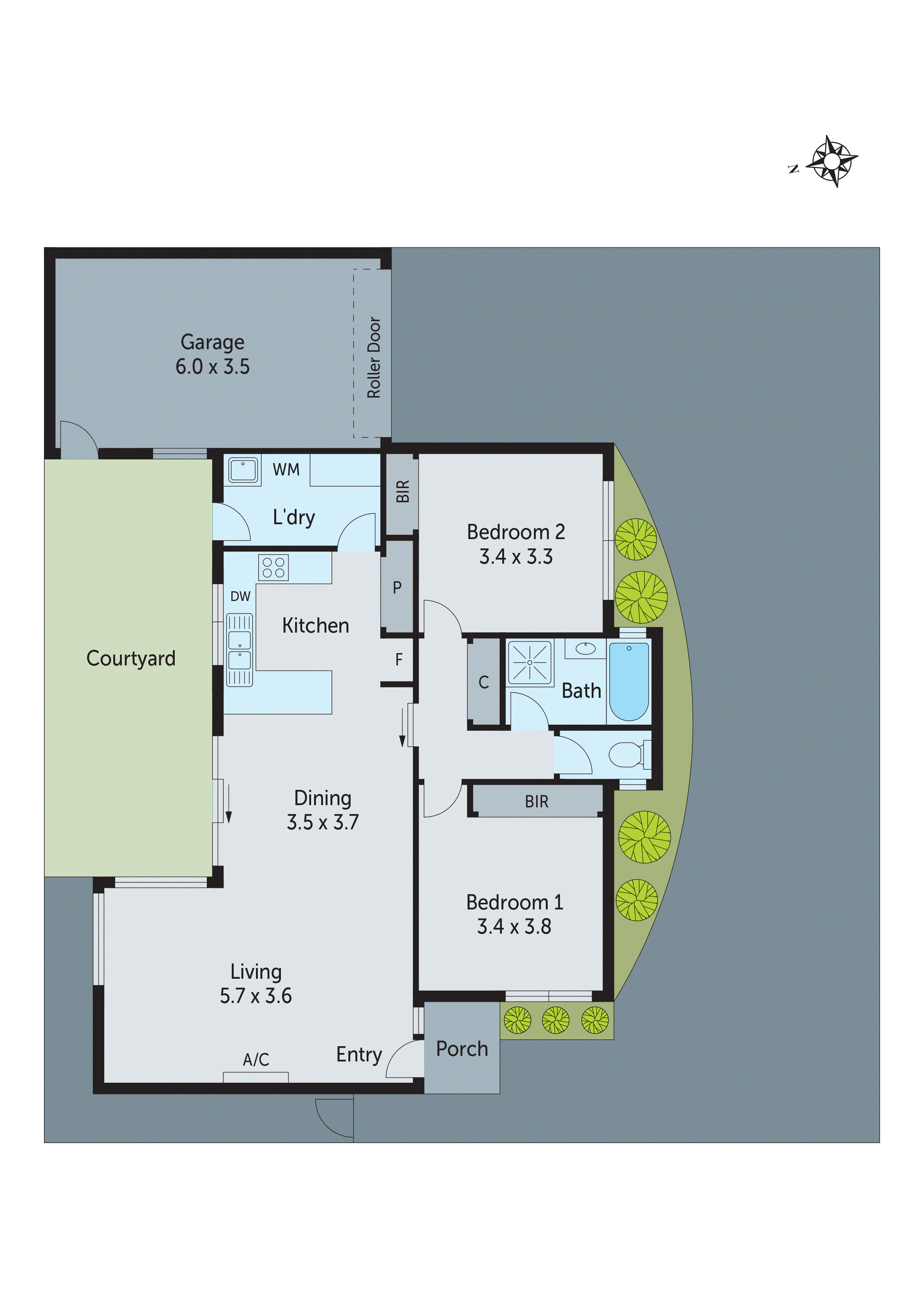 2/23 Learmouth Street, Belmont VIC 3216 - Floorplan