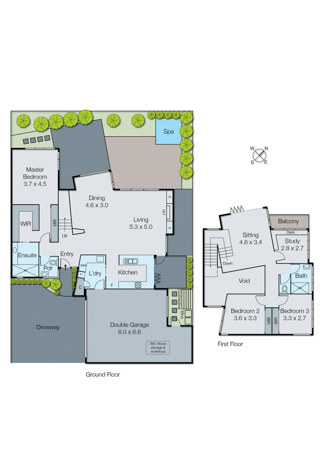 2/23 Mount View Street, Aspendale VIC 3195 - Floorplan