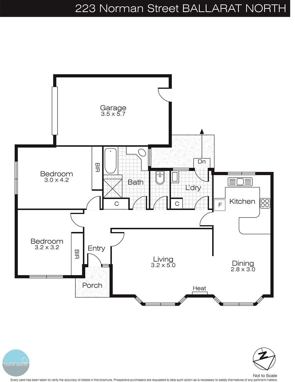 223 Norman Street, Ballarat North VIC 3350 - Floorplan