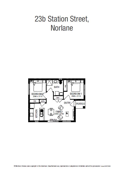 2/23 Station Street, NORLANE VIC 3214 - Floorplan