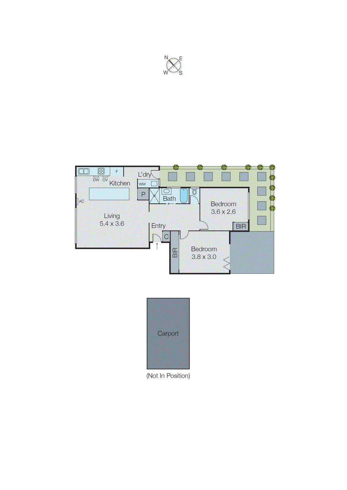 2/23 Wilson Street, Highett VIC 3190 - Floorplan