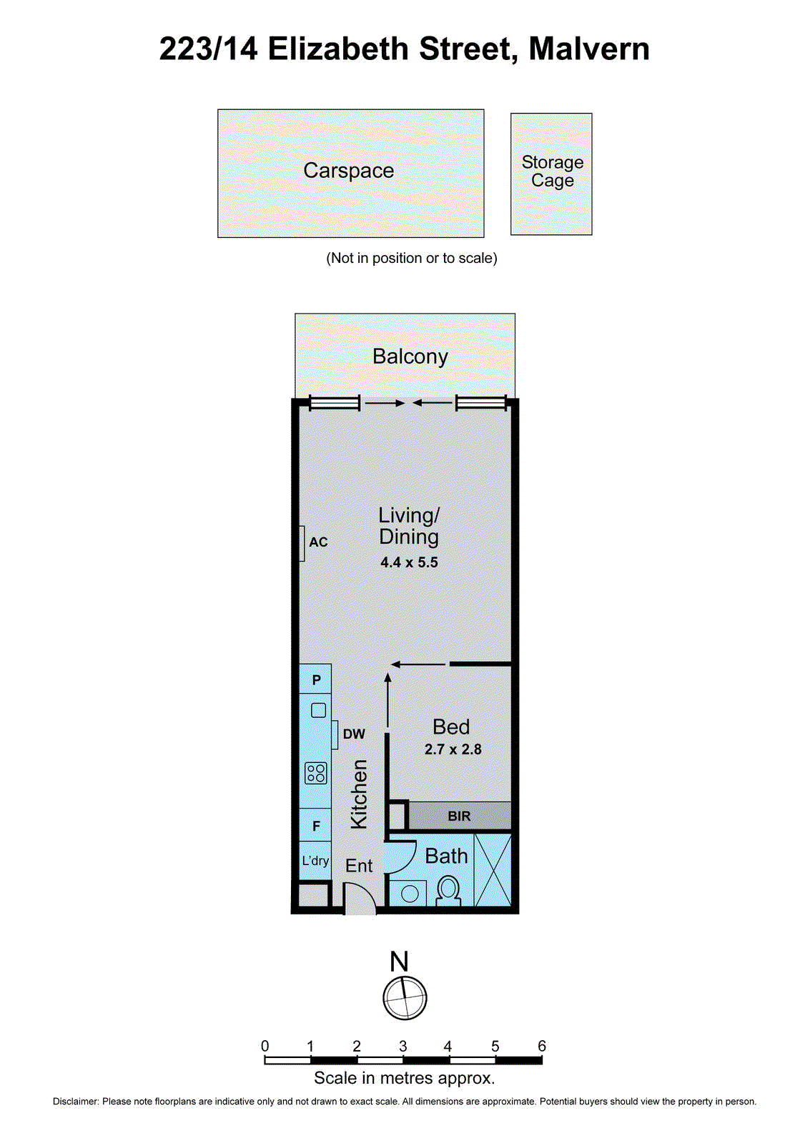223/14 Elizabeth Street, Malvern VIC 3144 - Floorplan