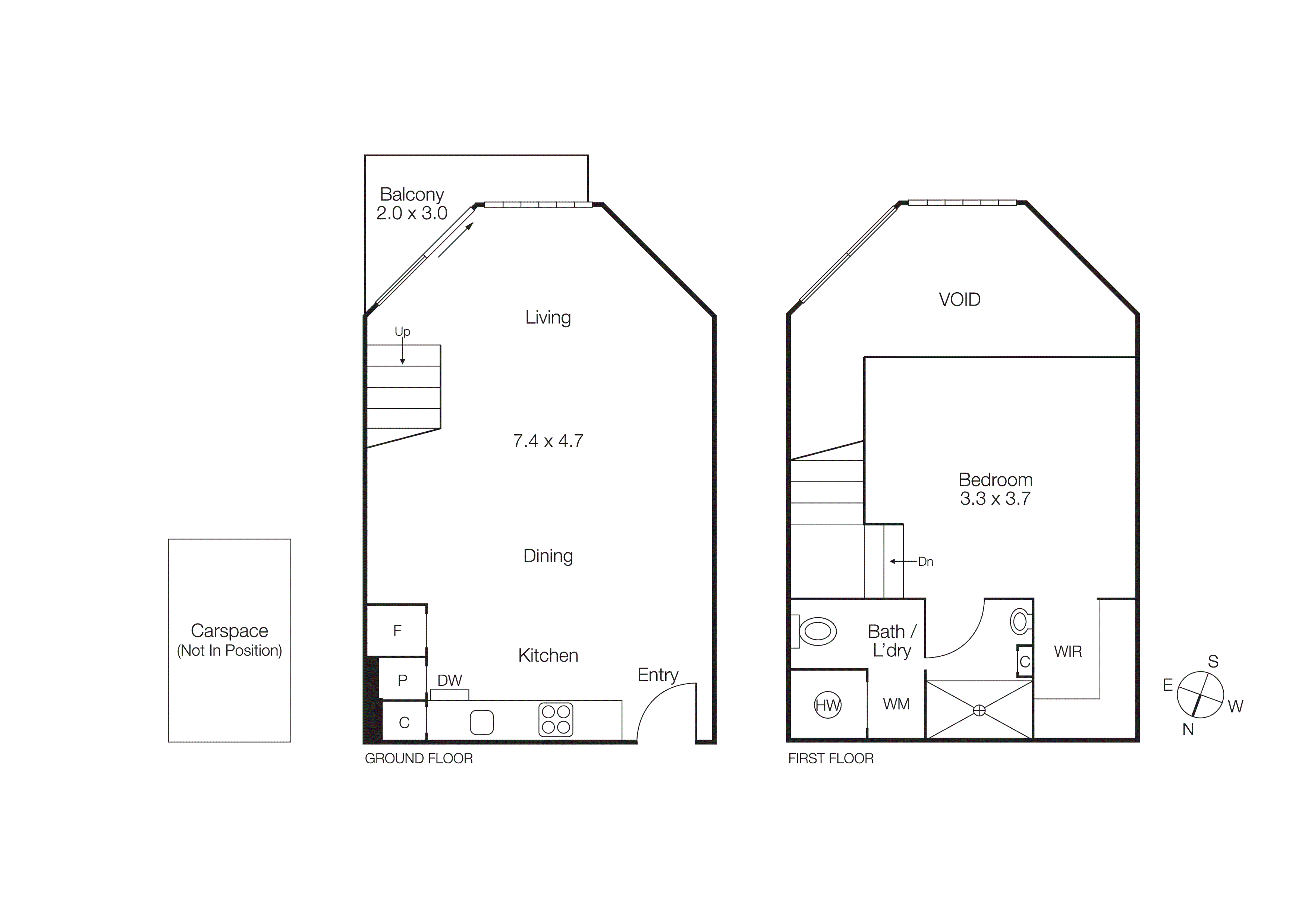 223/539 St Kilda Road, Melbourne VIC 3004 - Floorplan