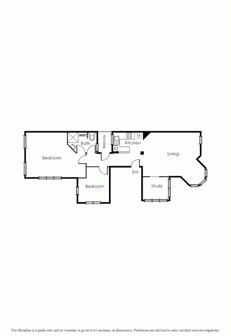 2/236 Canterbury Road, ST KILDA WEST VIC 3182 - Floorplan