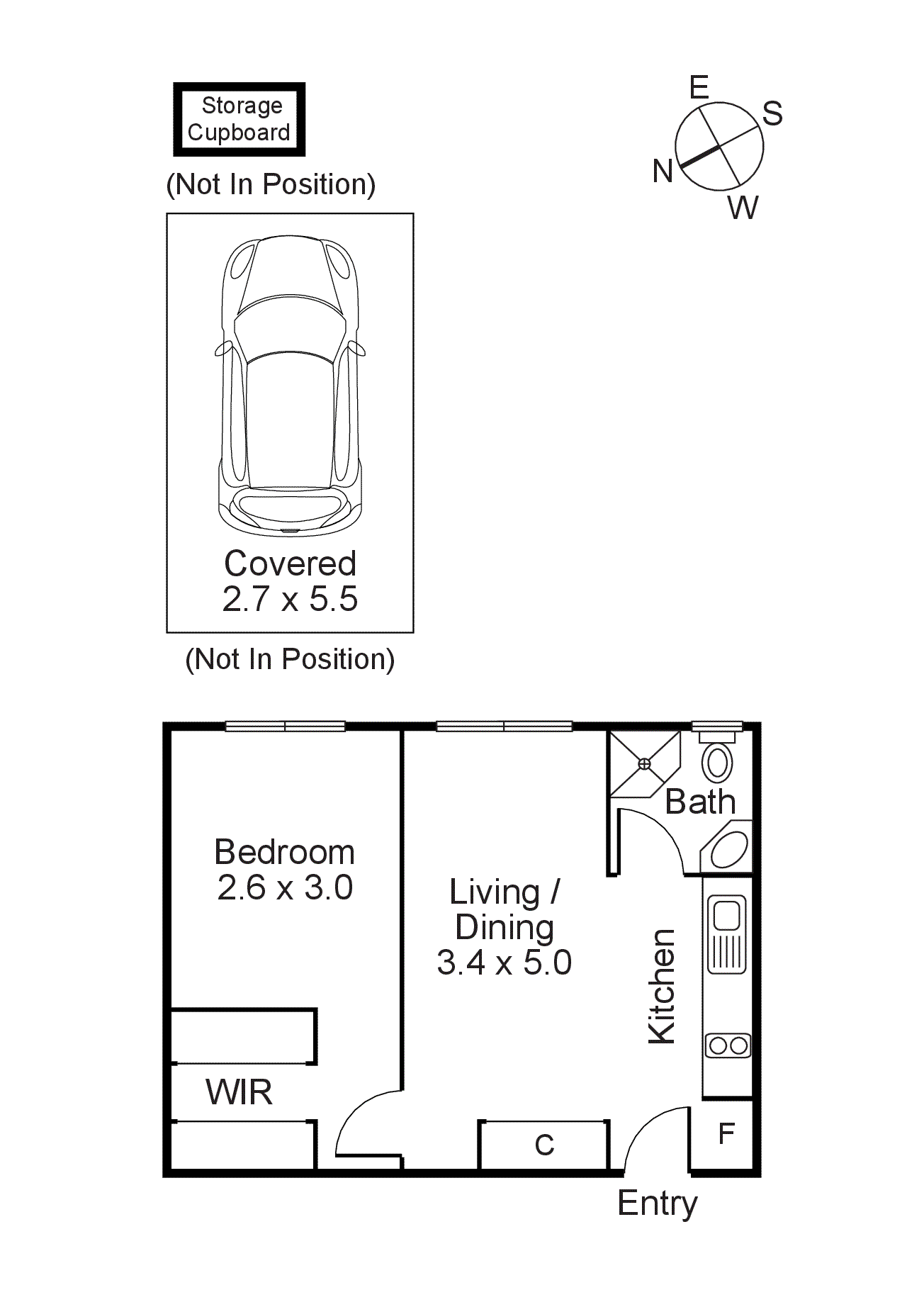 22/38 Charnwood Road, St Kilda VIC 3182 - Floorplan