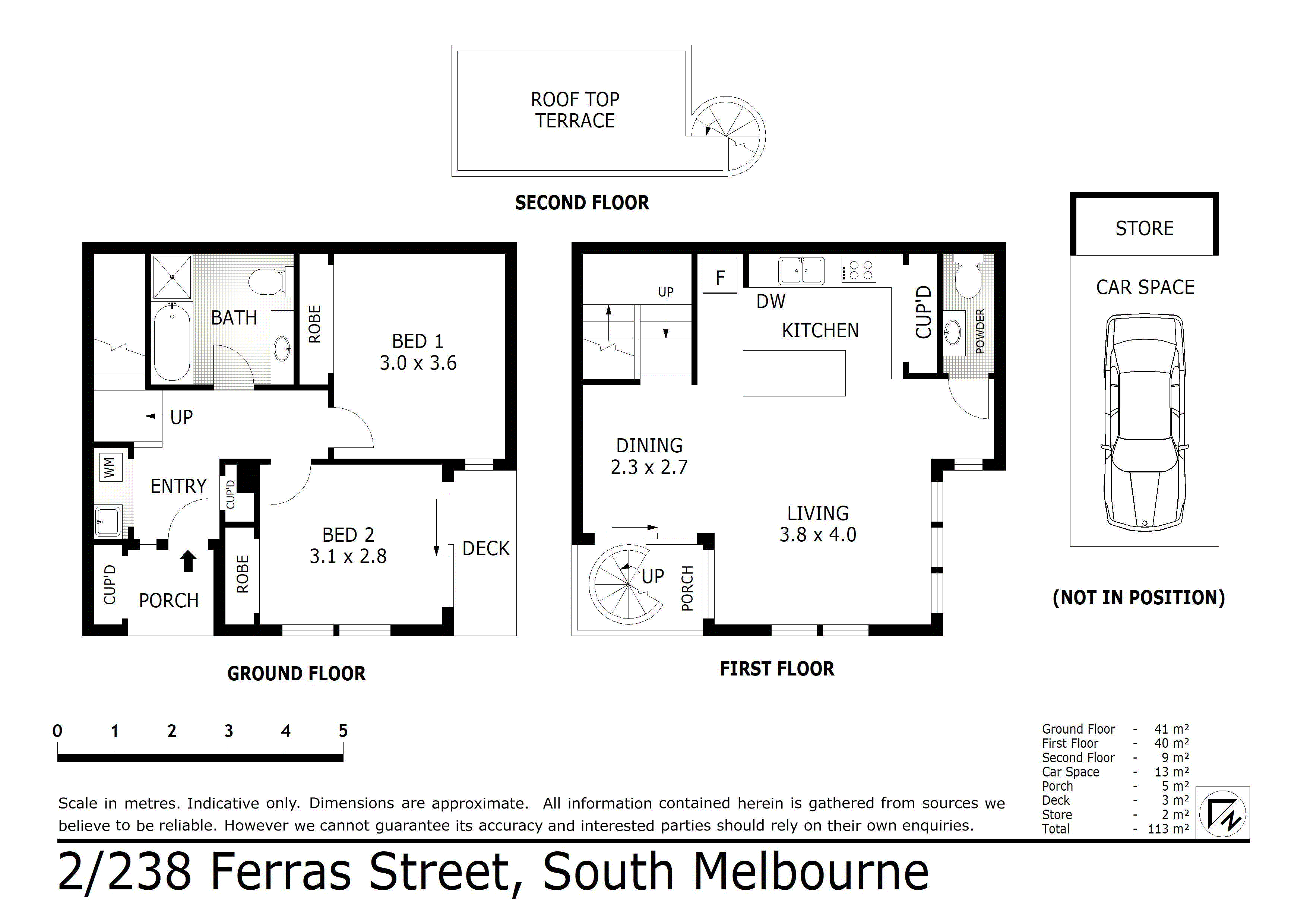 2/238 Ferrars Street, SOUTH MELBOURNE VIC 3205 - Floorplan