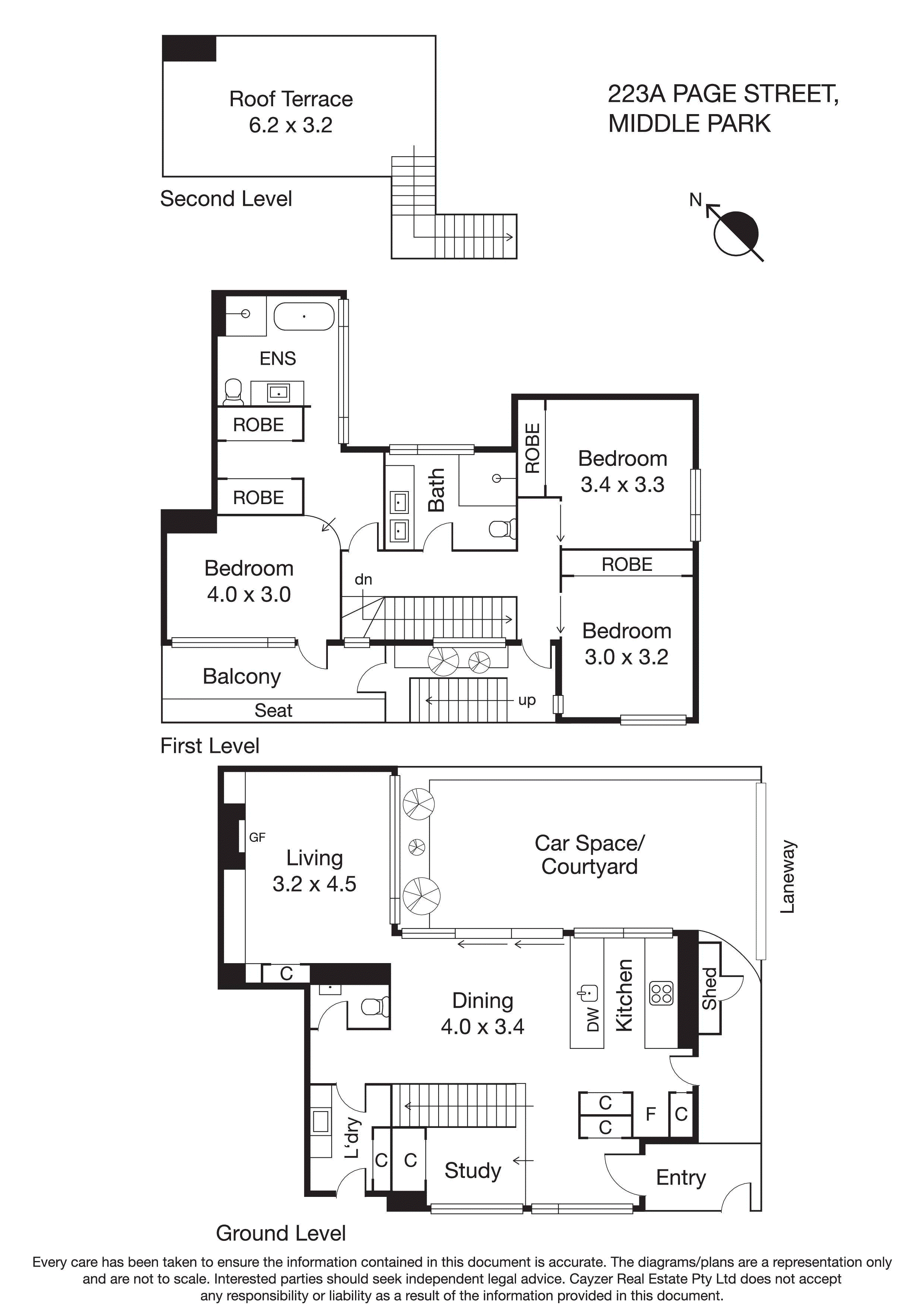 223A Page Street, MIDDLE PARK VIC 3206 - Floorplan