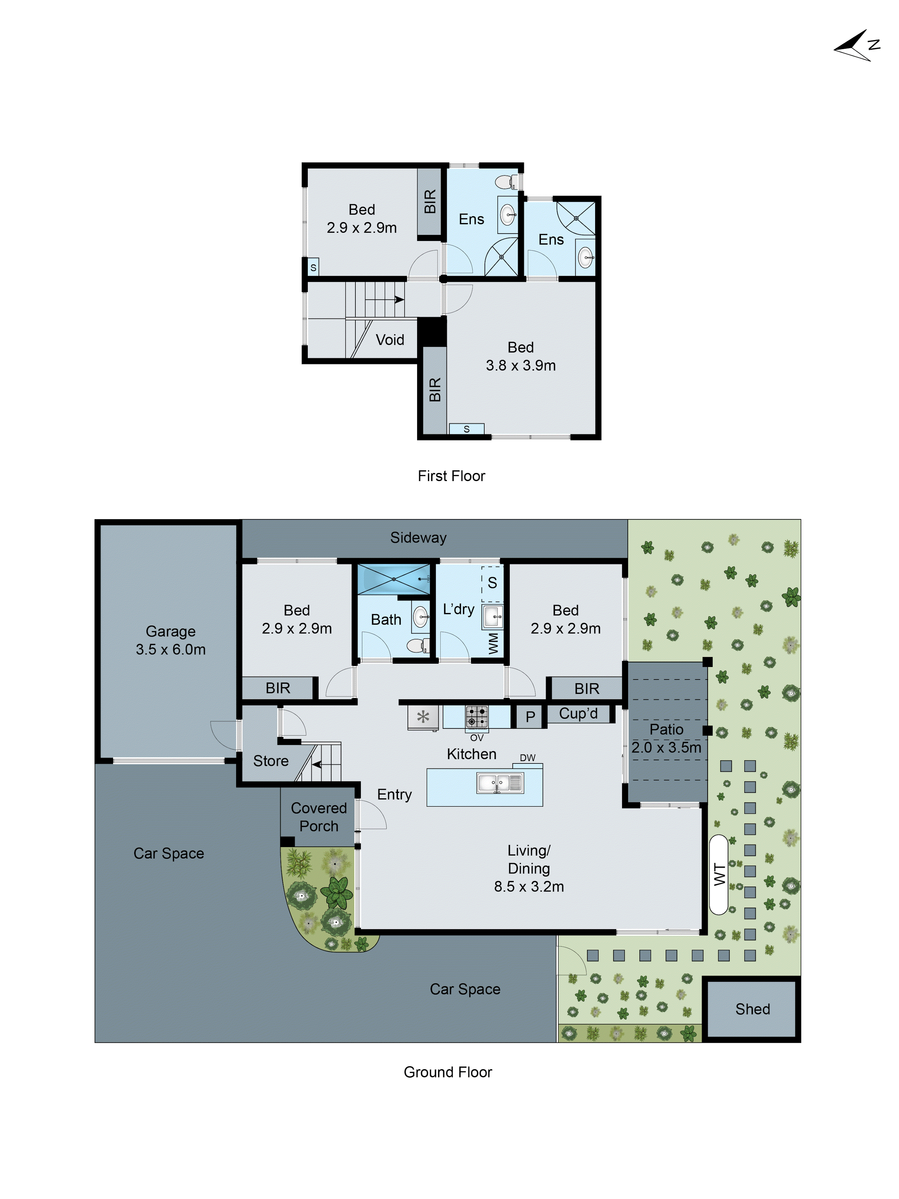 2/24 Adrian Street, Chadstone VIC 3148 - Floorplan