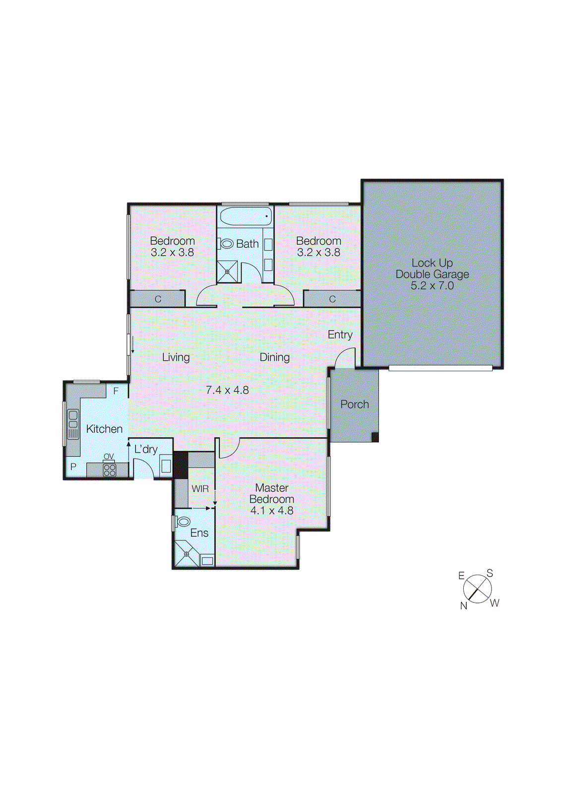 2/24 Arunta Crescent, Clarinda VIC 3169 - Floorplan