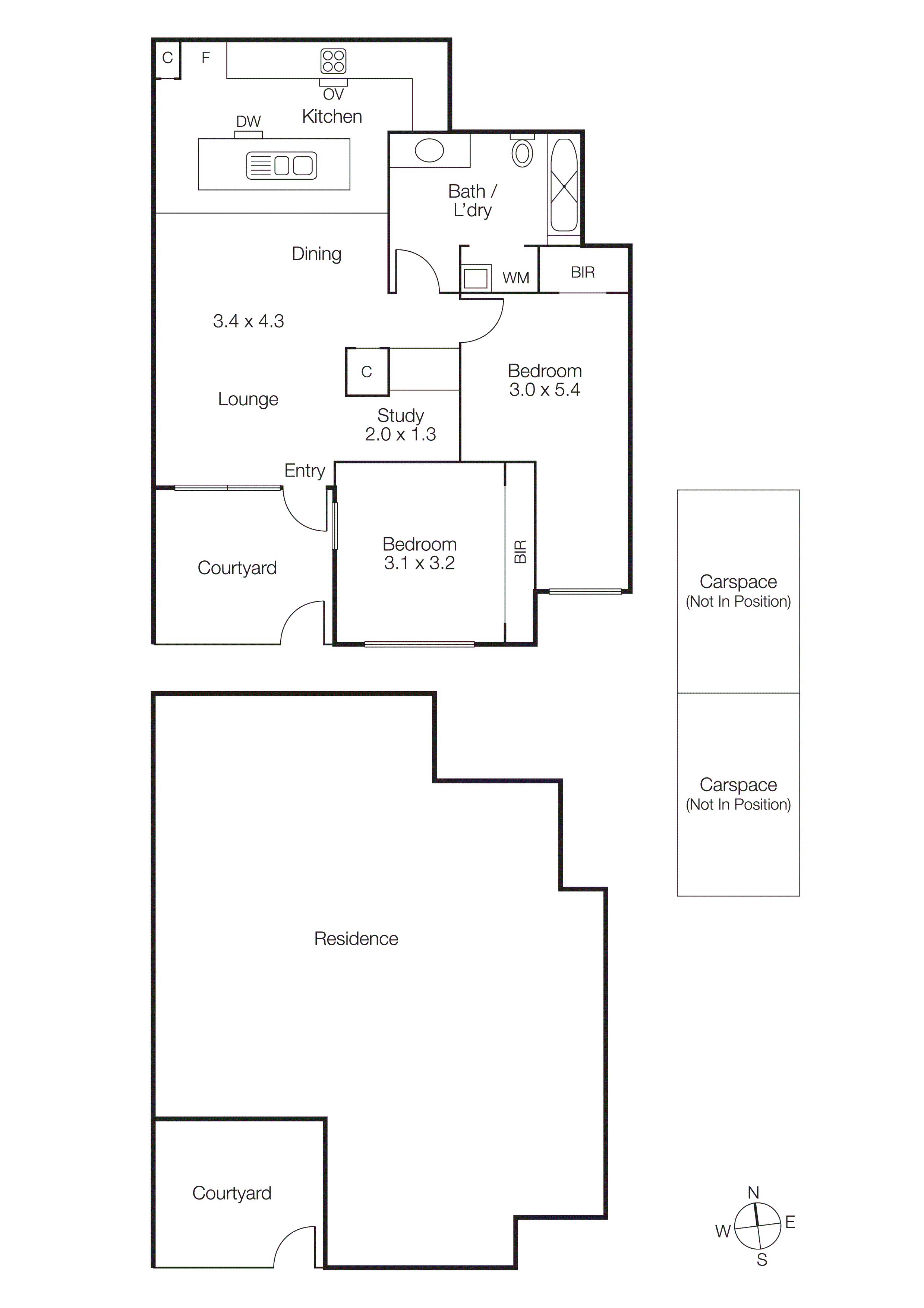224 Elgin Street, Carlton VIC 3053 - Floorplan