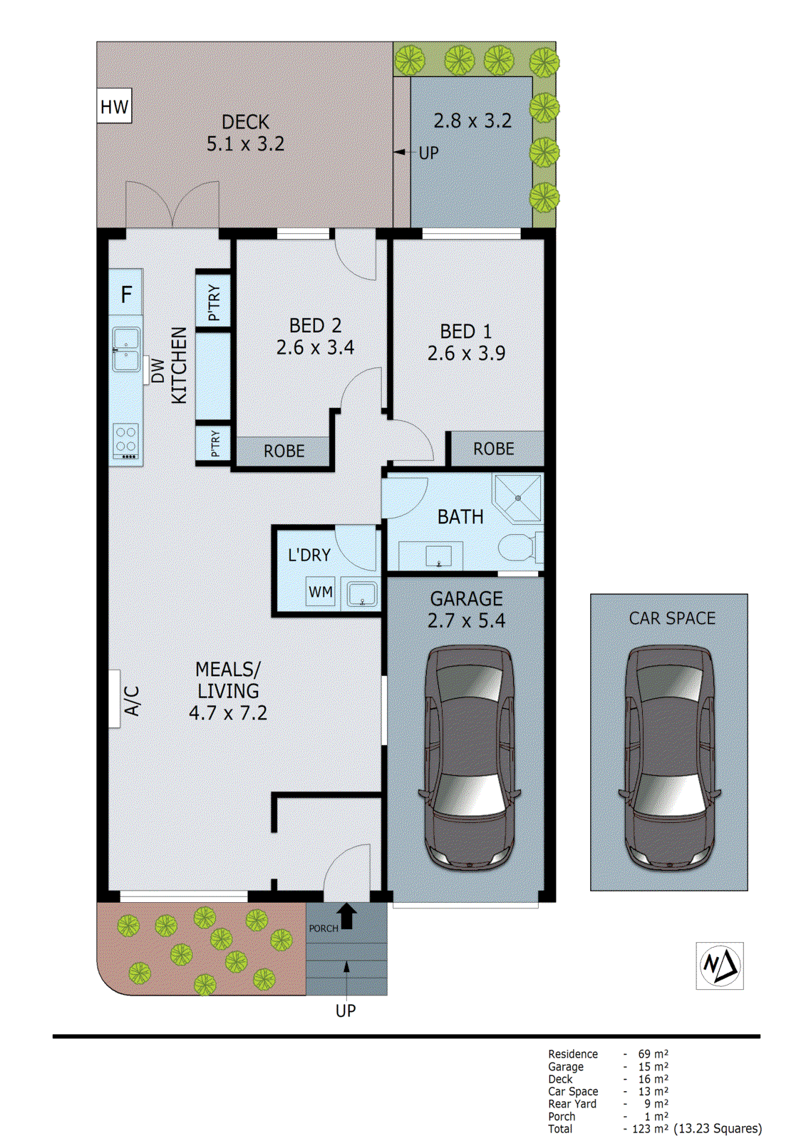 2/24 Gillman Street, Cheltenham VIC 3192 - Floorplan