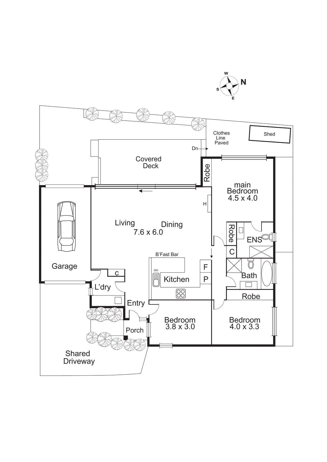 2/24 Rosslyn Avenue, Seaford VIC 3198 - Floorplan
