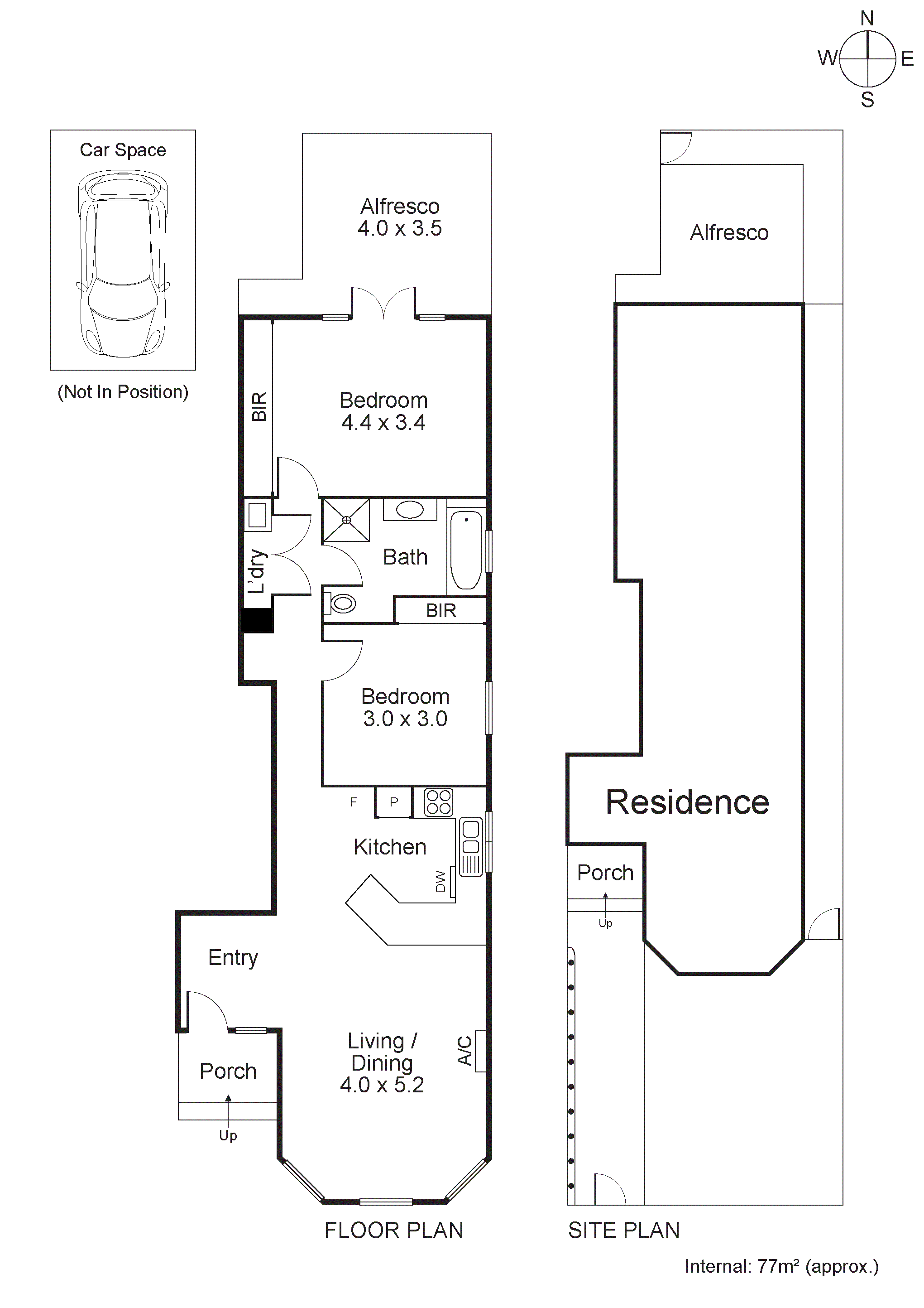 2/24 The Avenue, Balaclava VIC 3183 - Floorplan
