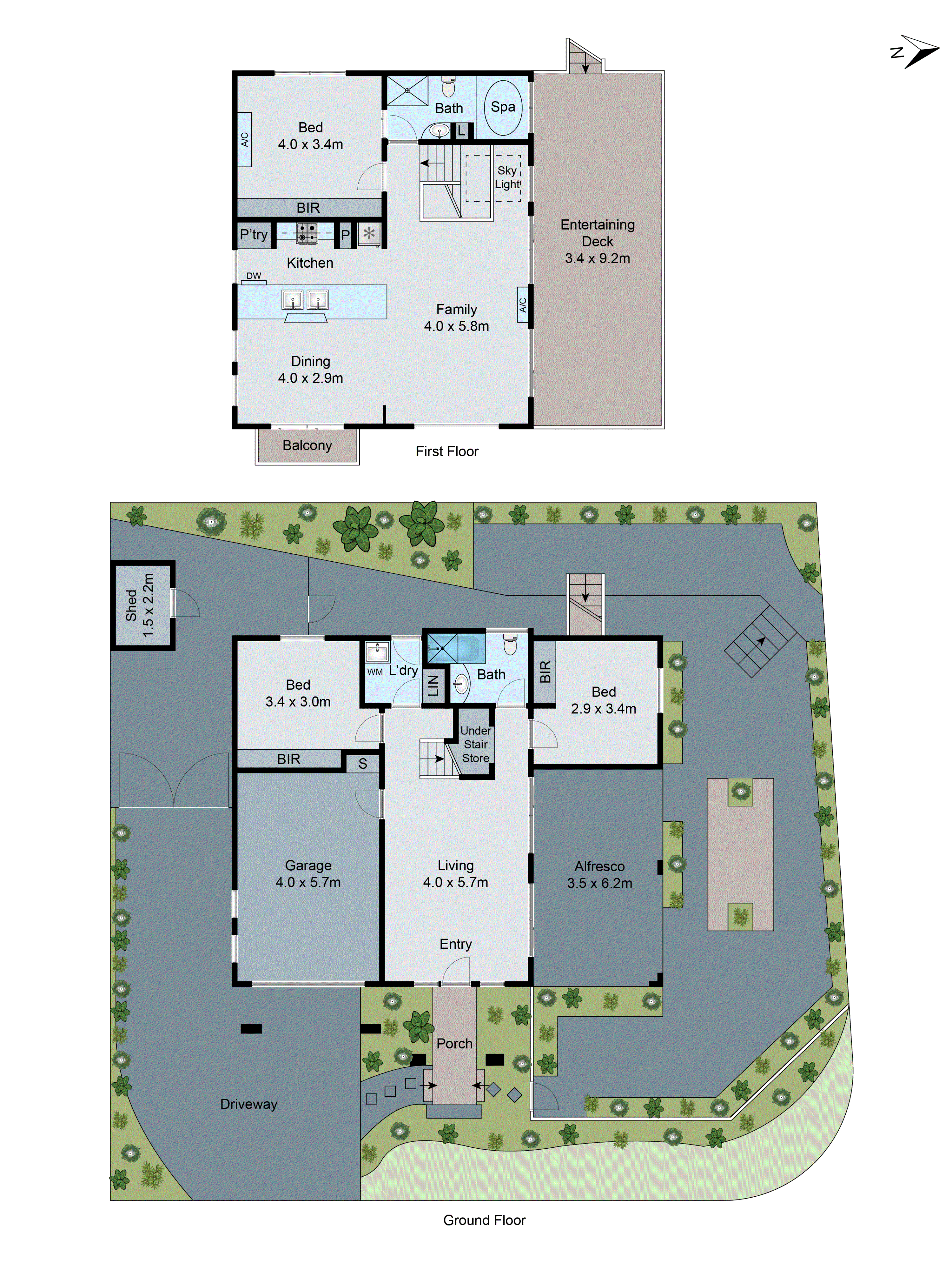 2/24 Victory Way, Highton VIC 3216 - Floorplan