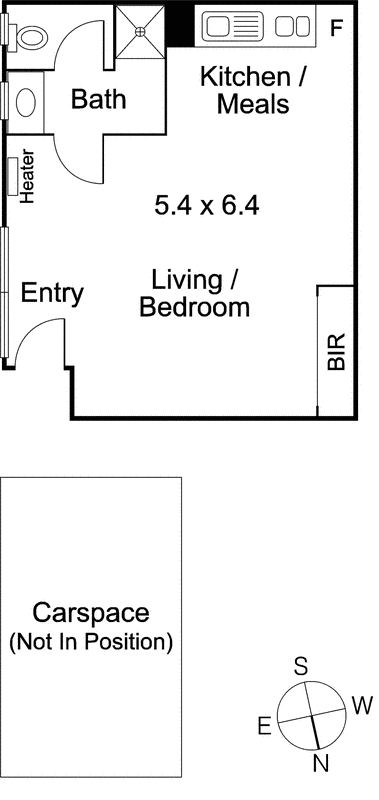 22/42 Waterloo Crescent, St Kilda VIC 3182 - Floorplan