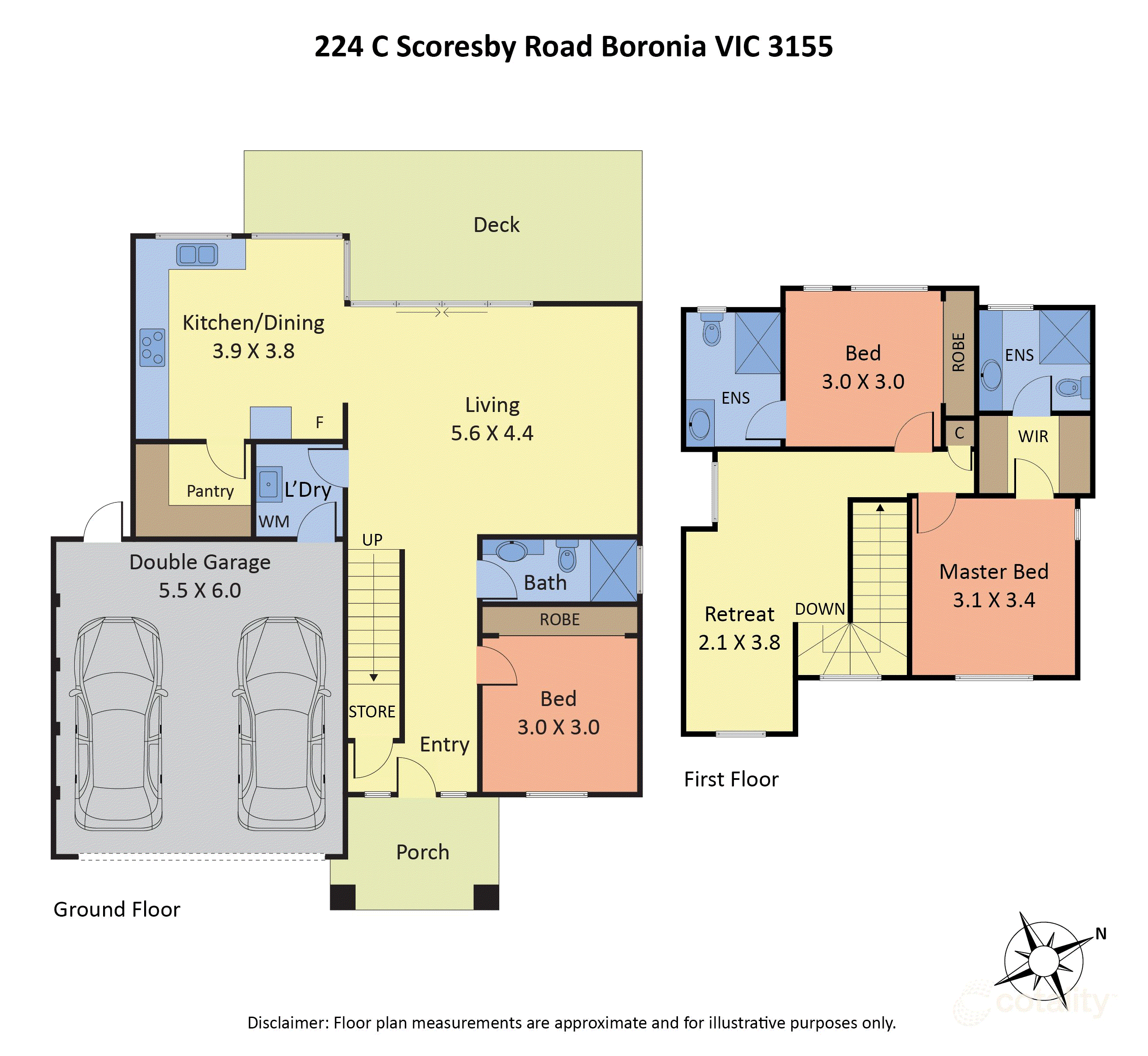 224C Scoresby Road, Boronia VIC 3155 - Floorplan