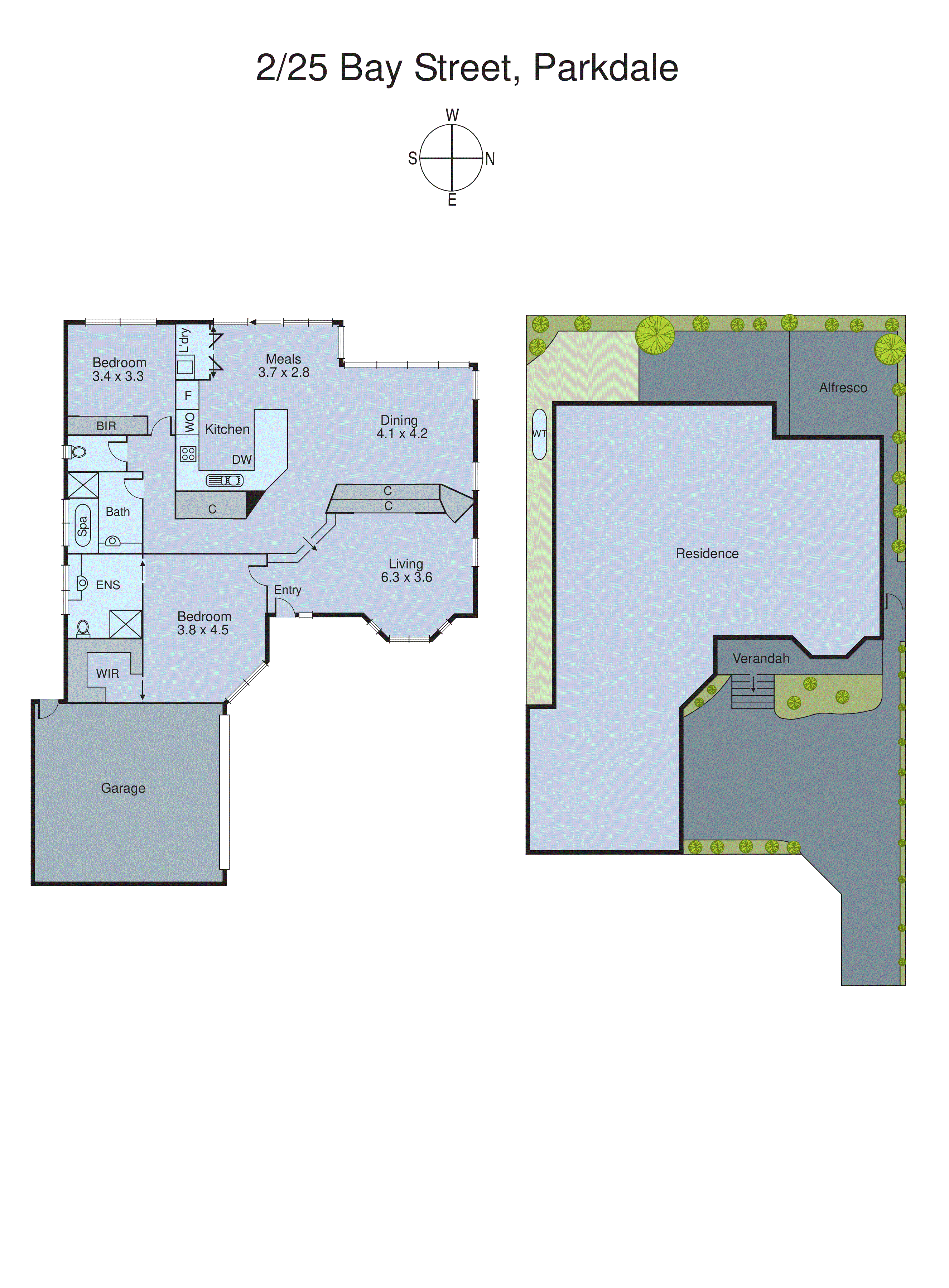 2/25 Bay Street, Parkdale VIC 3195 - Floorplan