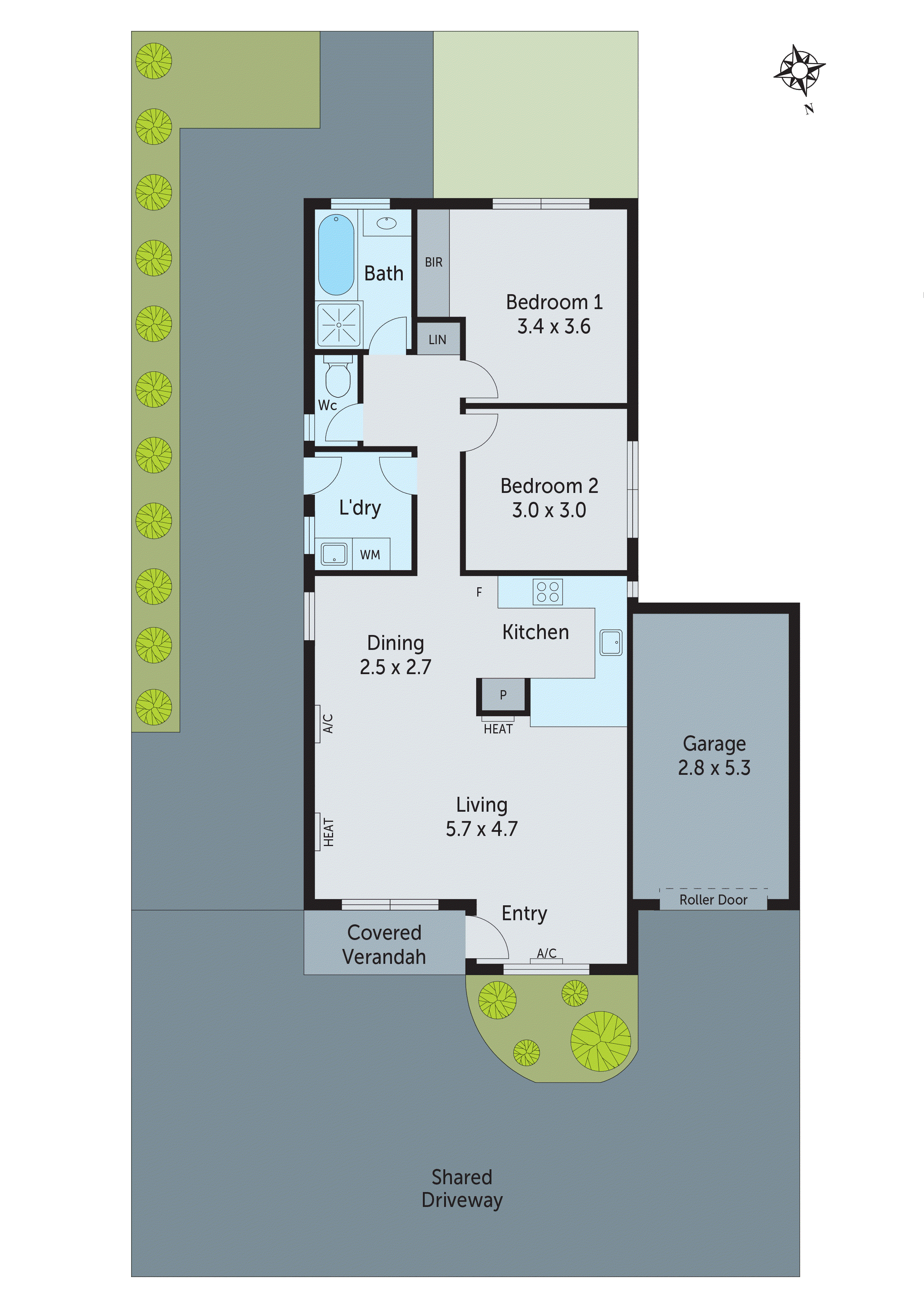 2/25 Boundary Road, Newcomb VIC 3219 - Floorplan