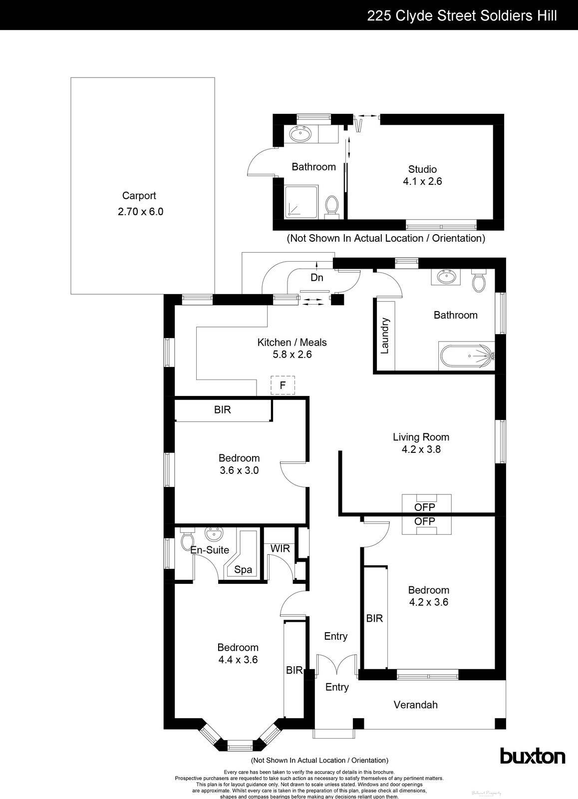 225 Clyde Street, Soldiers Hill VIC 3350 - Floorplan