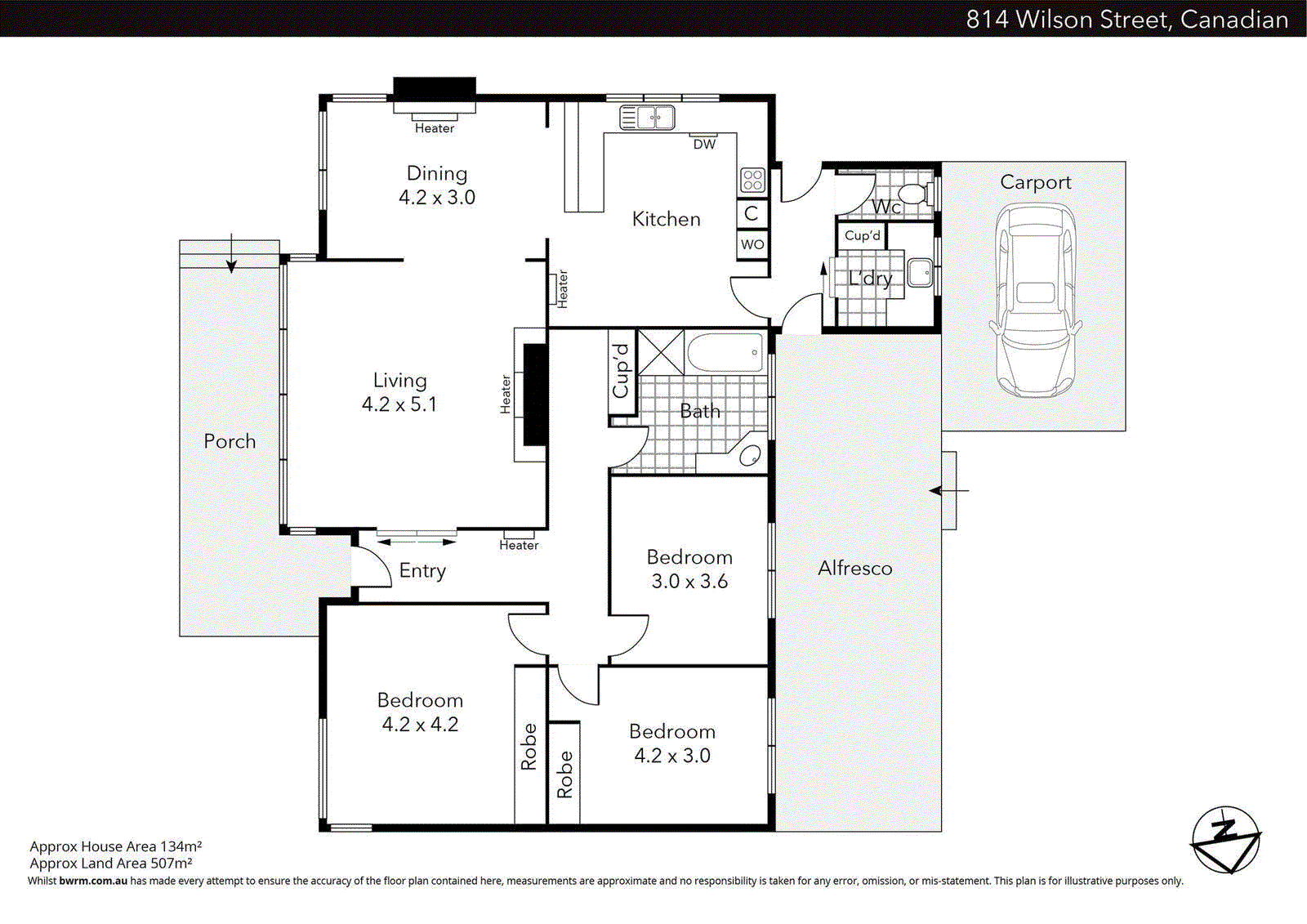 225 Dowling Street, Wendouree VIC 3355 - Floorplan