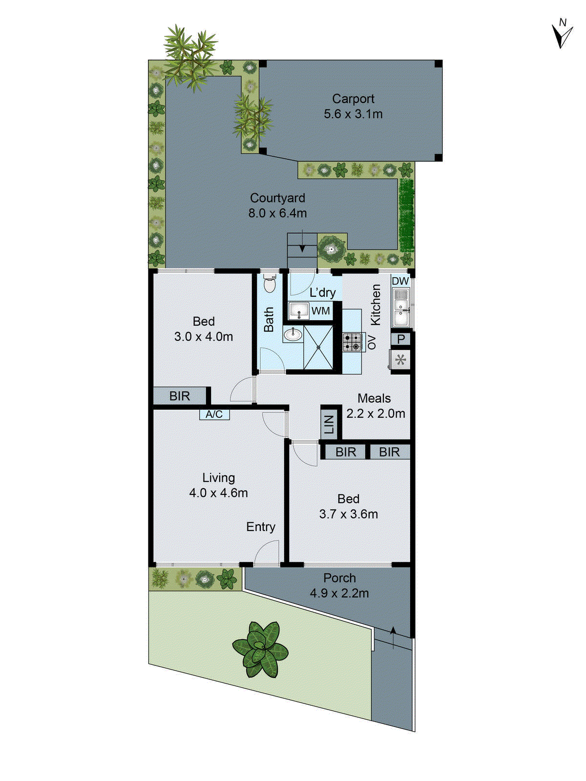 2/25 Grenfell Road, Mount Waverley VIC 3149 - Floorplan