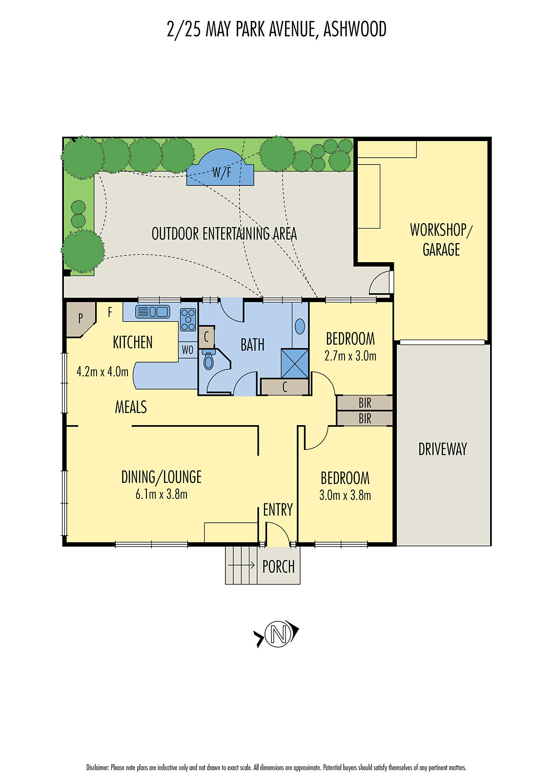2/25 May Park Avenue, Ashwood VIC 3147 - Floorplan