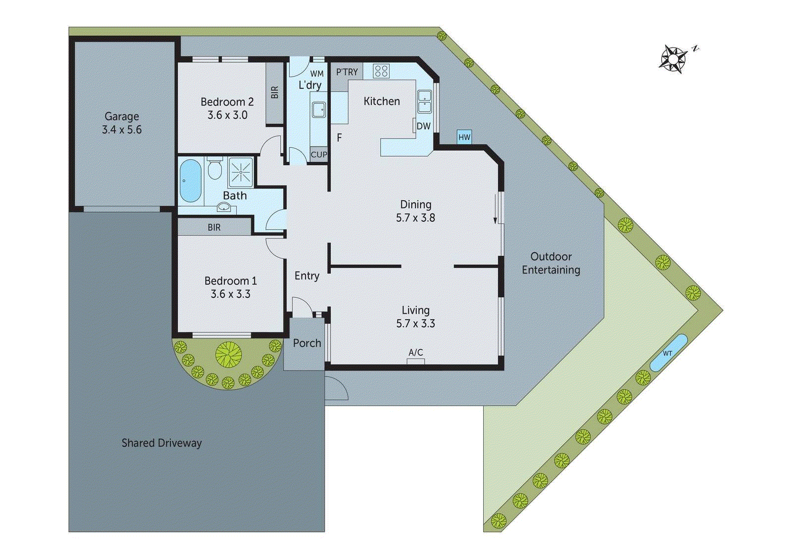 2/25 Schmitt Court, Whittington VIC 3219 - Floorplan