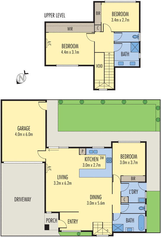 2/25 Vistula Avenue, Bell Park VIC 3215 - Floorplan