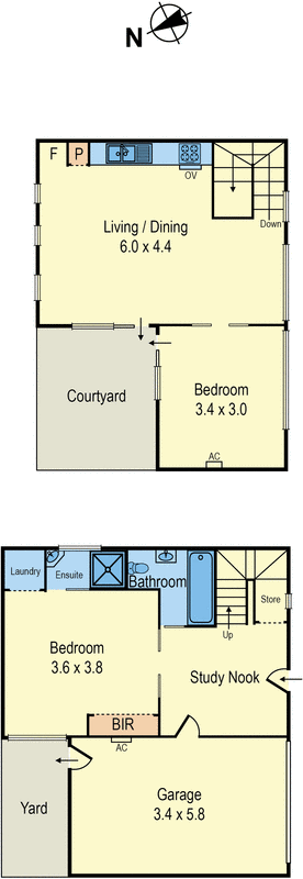 2/25 White Street, Parkdale VIC 3195 - Floorplan