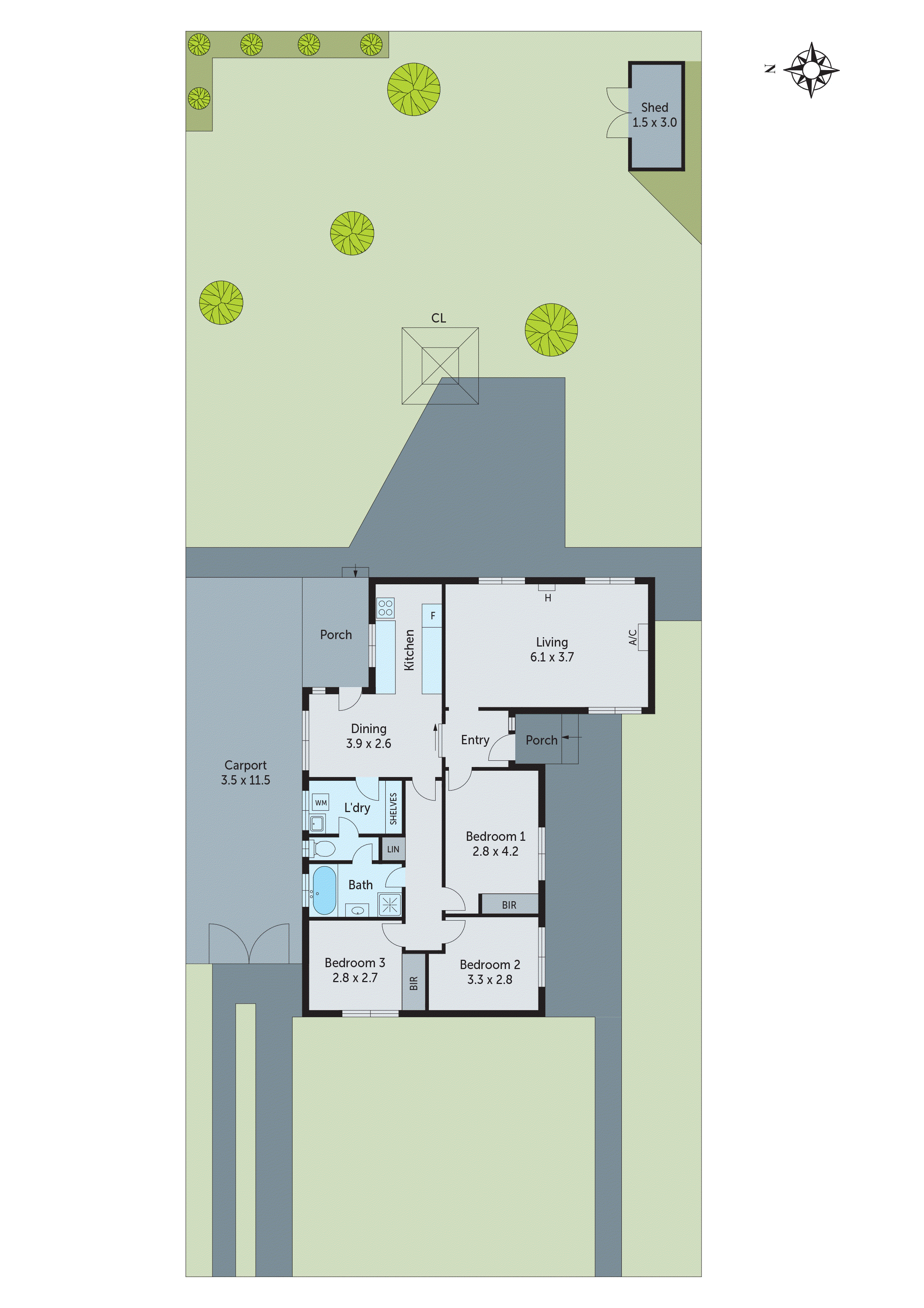 225 Wilsons Road, Whittington VIC 3219 - Floorplan