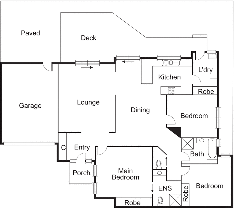 2/25 Wingate Street, Bentleigh East VIC 3165 - Floorplan