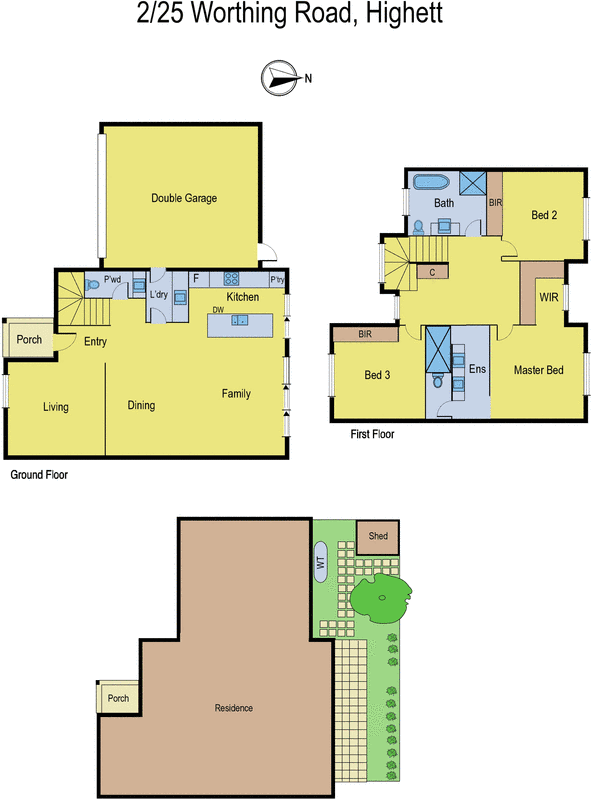 2/25 Worthing Road, Highett VIC 3190 - Floorplan
