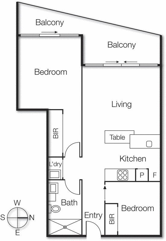 225/220 Bay Road, Sandringham VIC 3191 - Floorplan