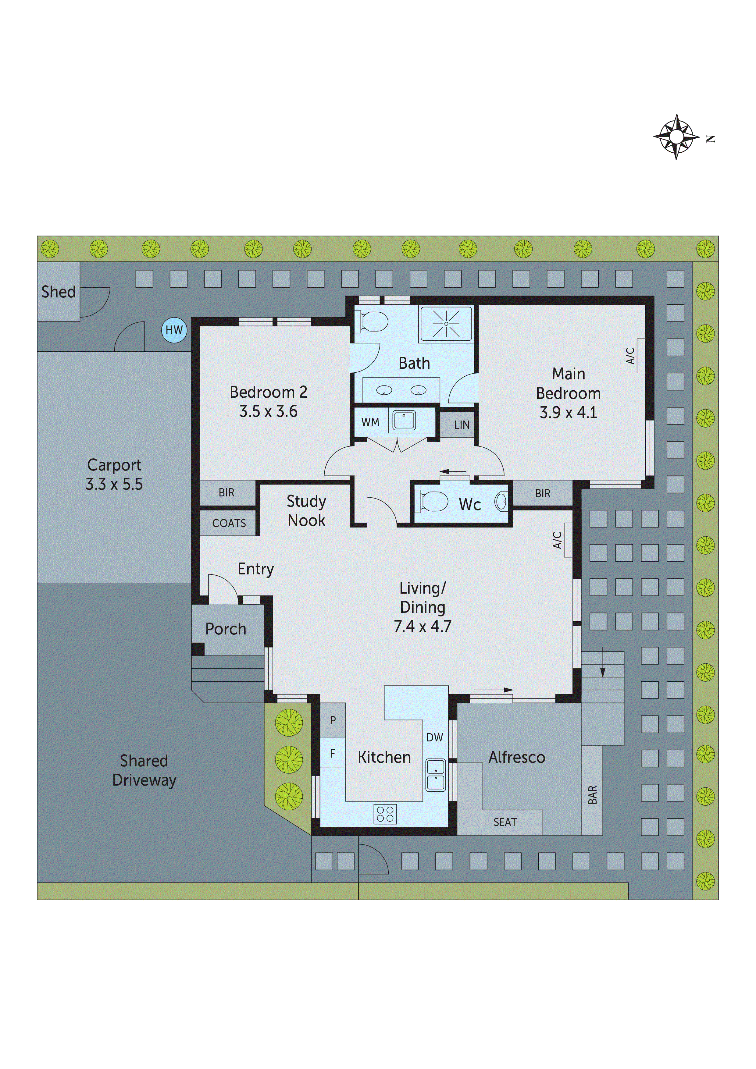 2/26 Roslyn Road, Belmont VIC 3216 - Floorplan
