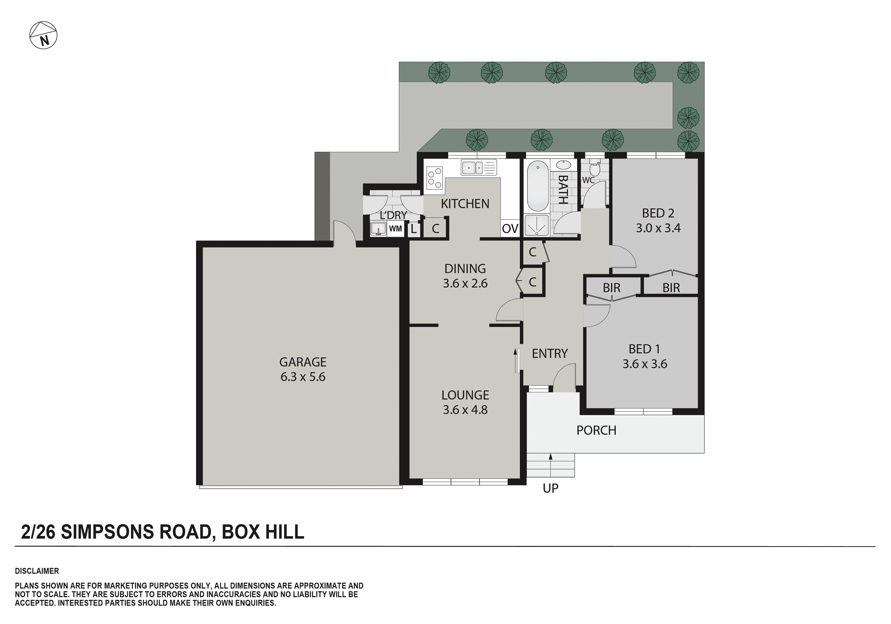 2/26 Simpsons Road, Box Hill VIC 3128 - Floorplan