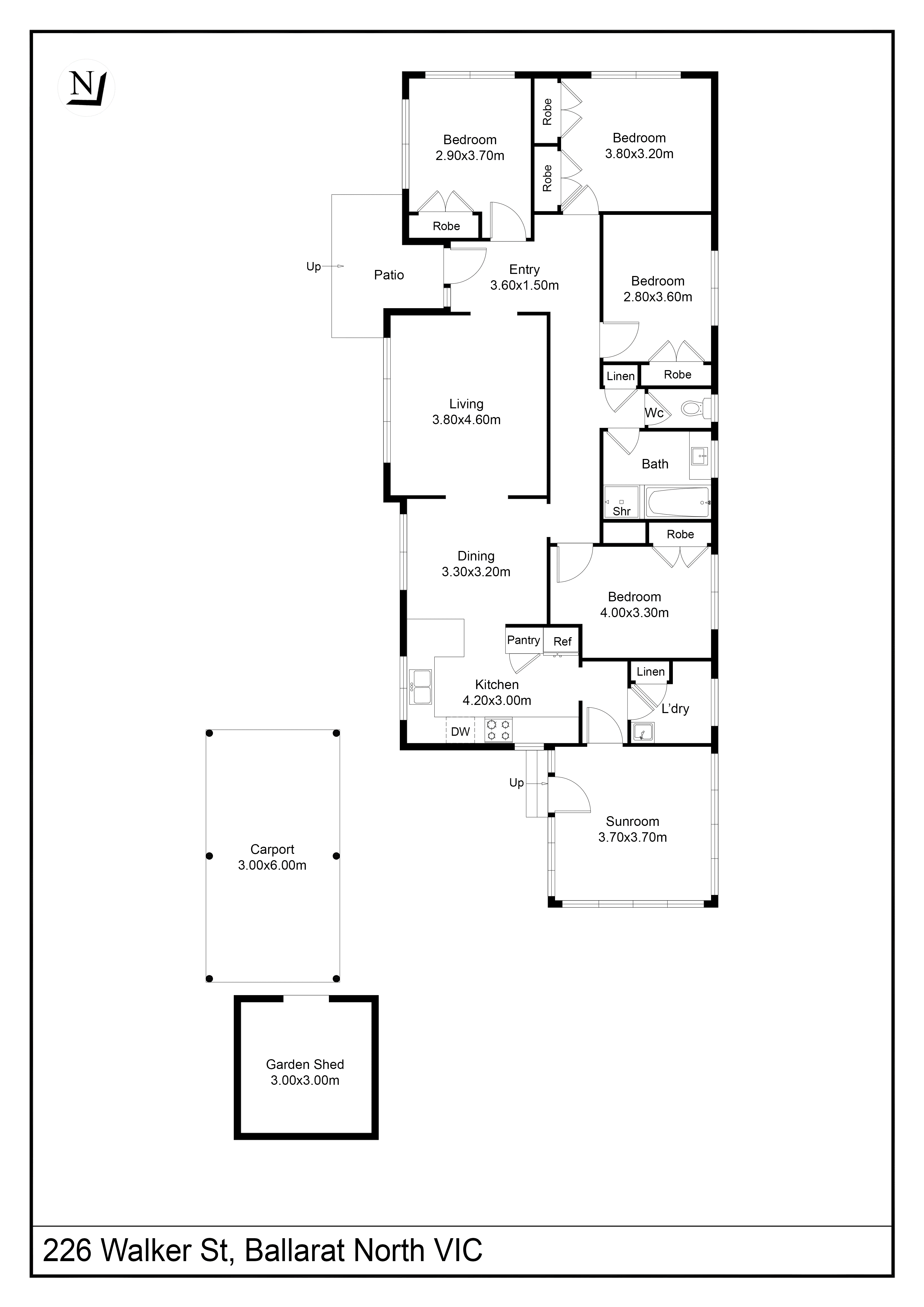 226 Walker Street, Ballarat North VIC 3350 - Floorplan