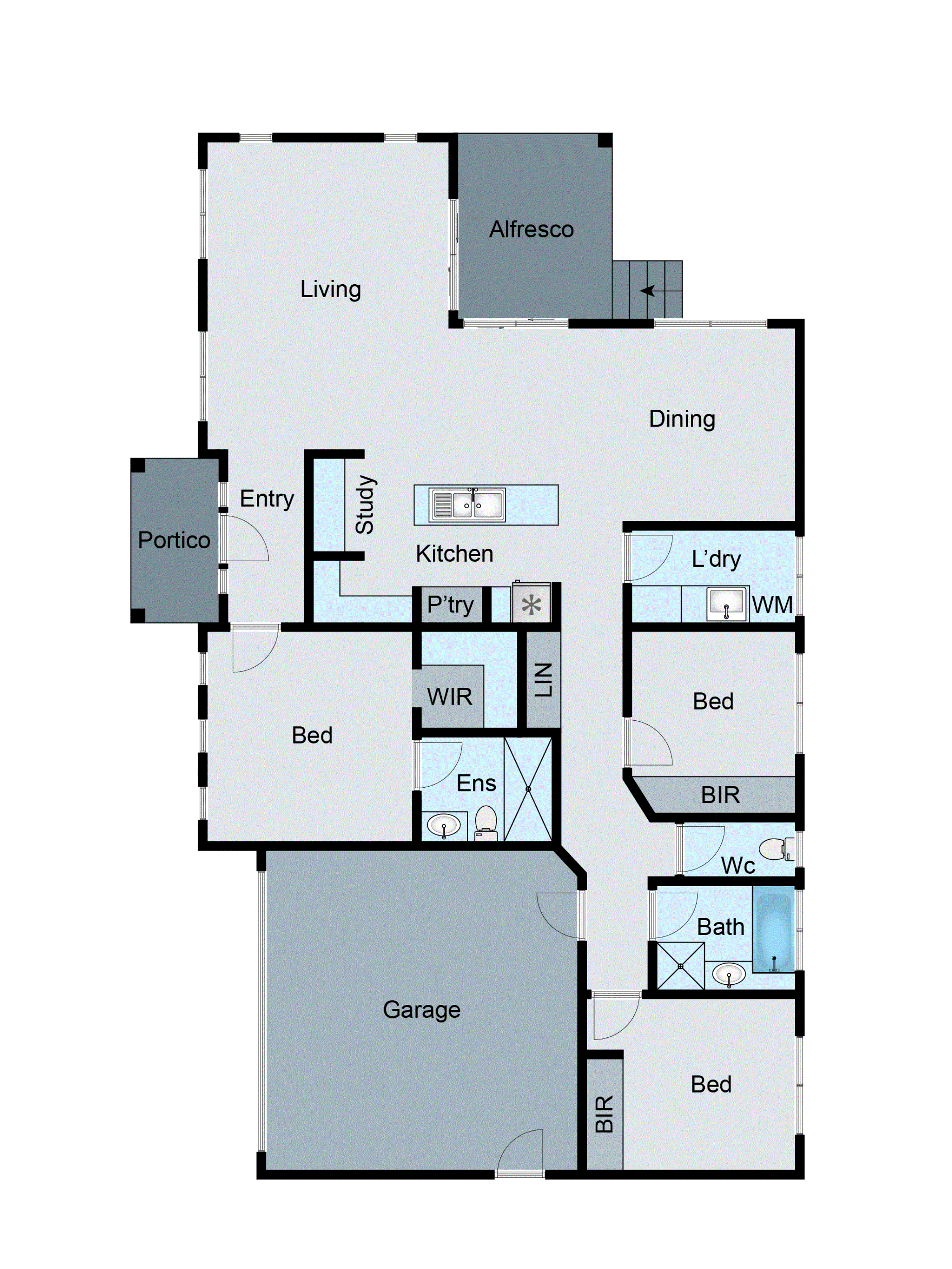 2/260 Roslyn Road, Highton VIC 3216 - Floorplan