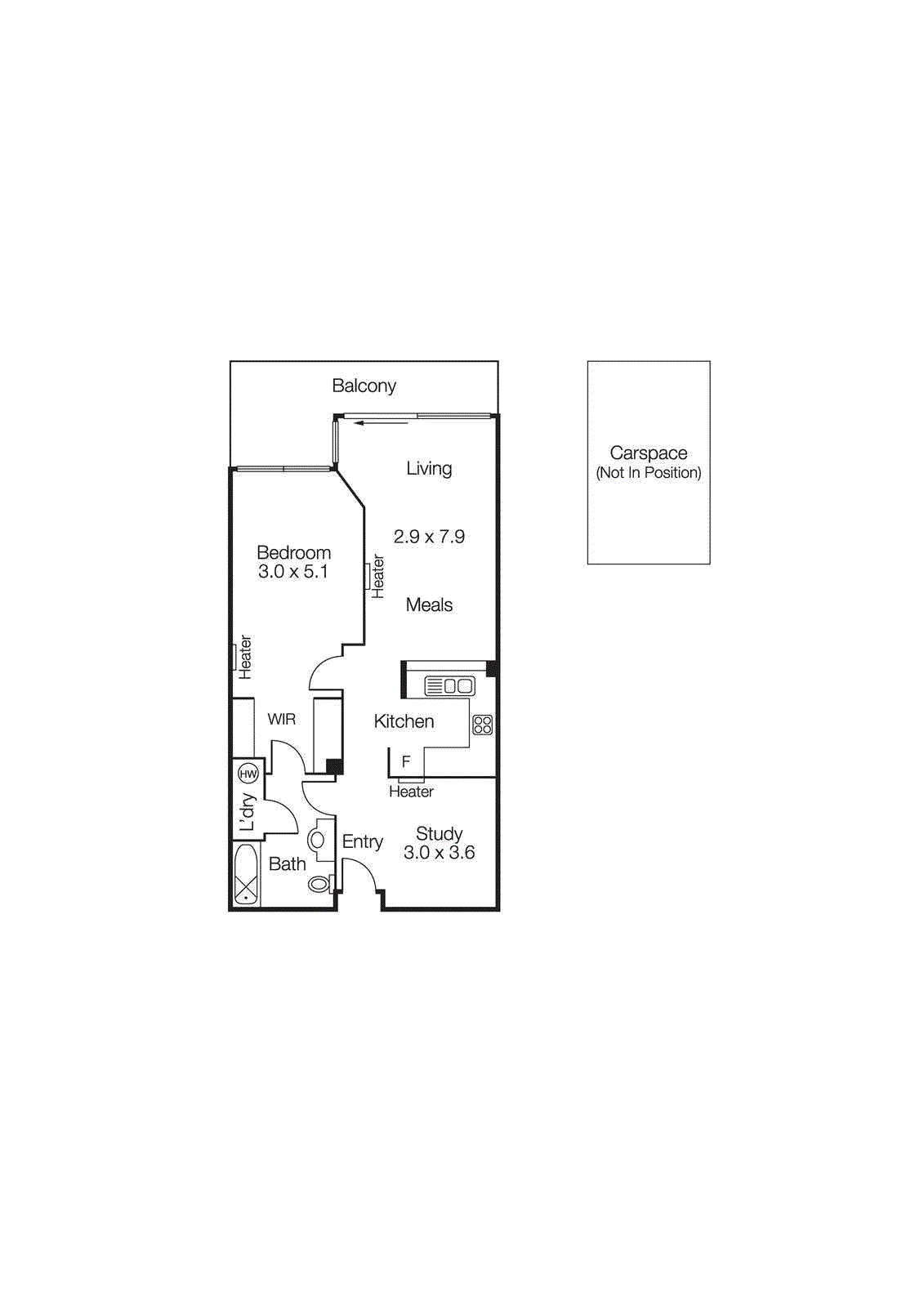 22/64 Fitzroy Street, St Kilda VIC 3182 - Floorplan