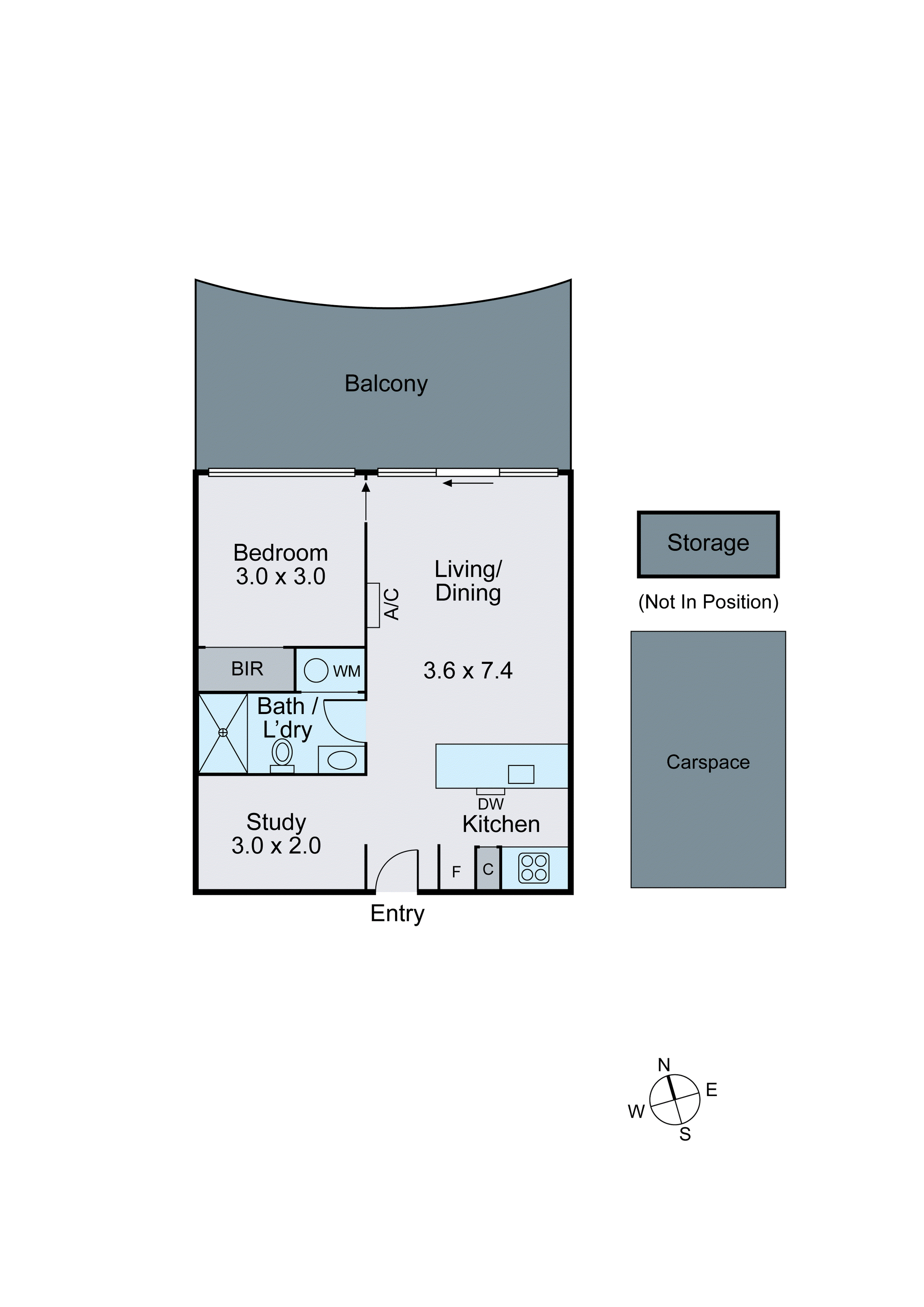 226/60 Belgrave Road, Malvern East VIC 3145 - Floorplan