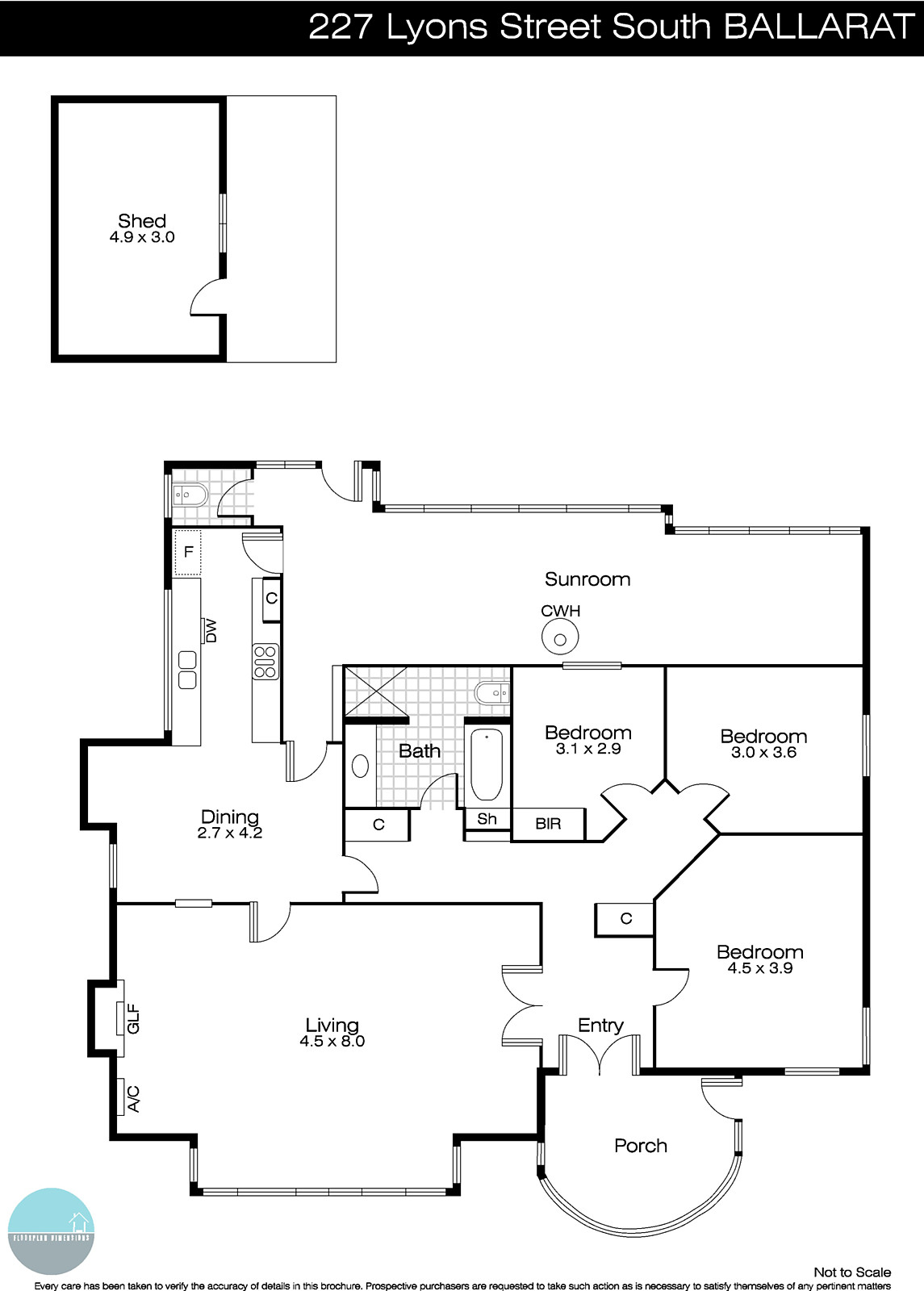 227 Lyons  Street South, Ballarat Central VIC 3350 - Floorplan