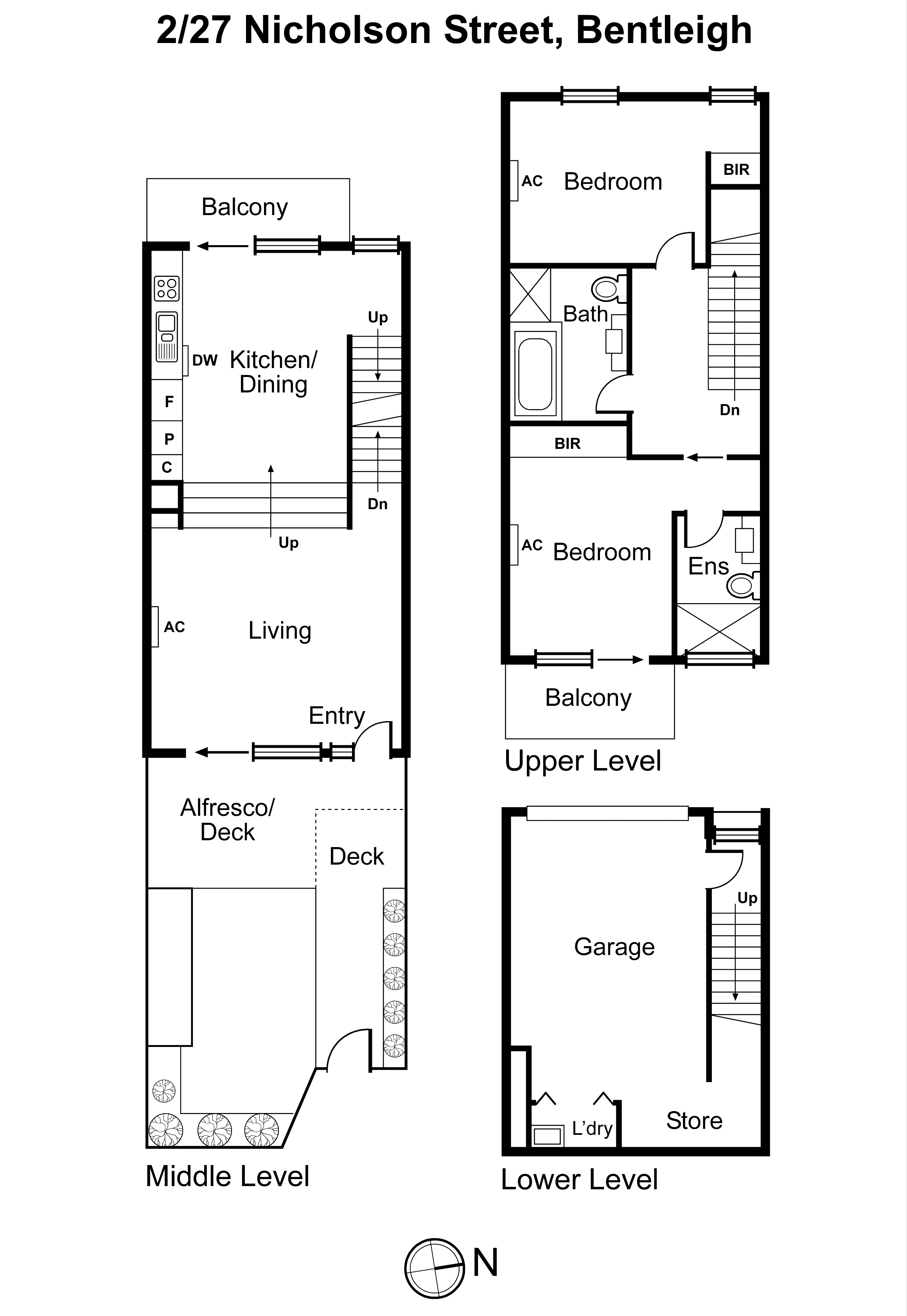 2/27 Nicholson Street, Bentleigh VIC 3204 - Floorplan