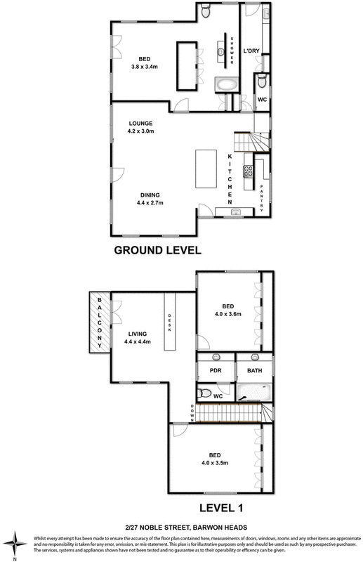 2/27 Noble Street, Barwon Heads VIC 3227 - Floorplan