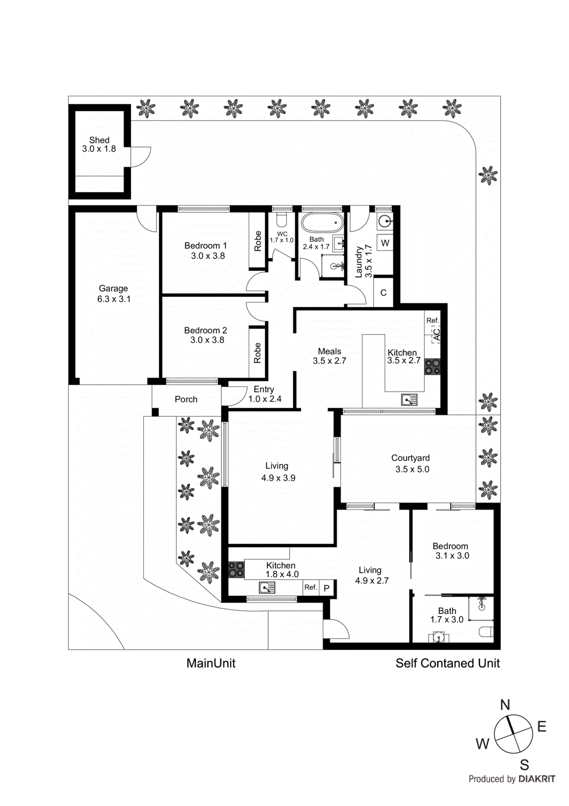 2/27 Robinsons Road, Seaford VIC 3198 - Floorplan