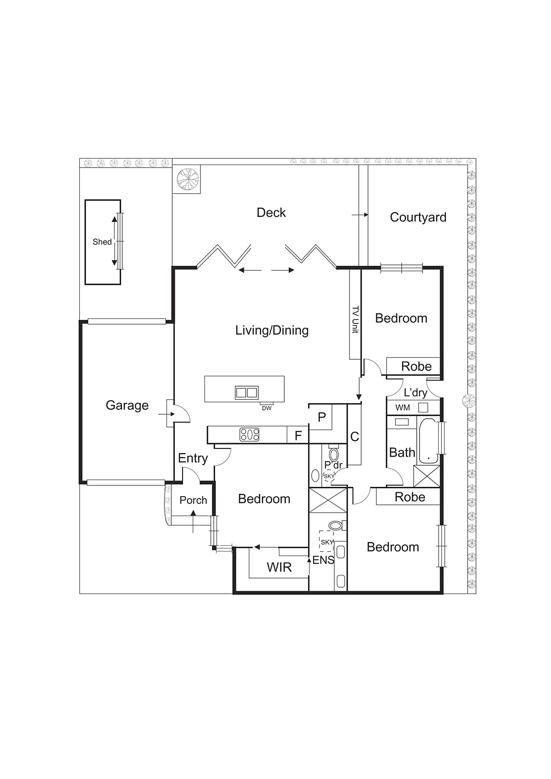 2/27 Schulz Street, Bentleigh East VIC 3165 - Floorplan