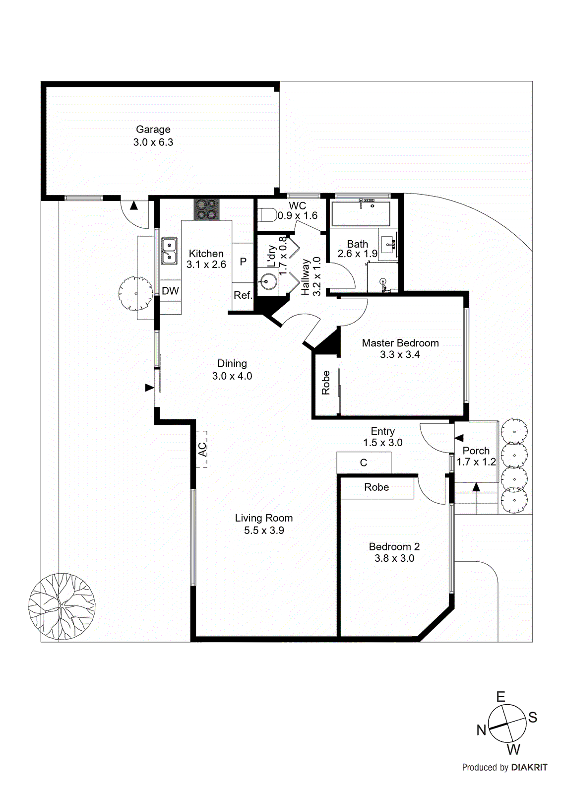 2/27 Wridgway Avenue, Burwood VIC 3125 - Floorplan