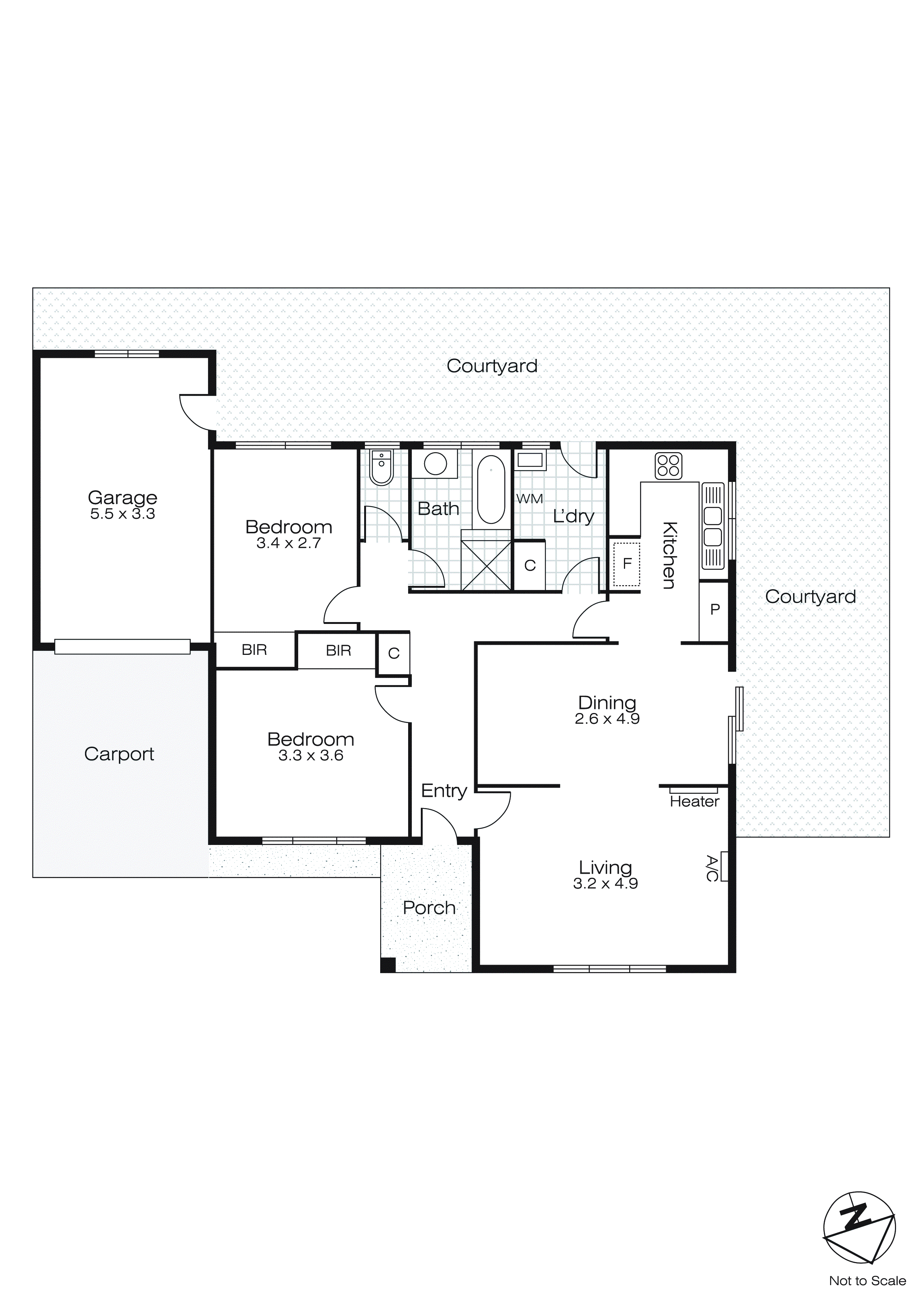 2/272 Albert Street, Sebastopol VIC 3356 - Floorplan